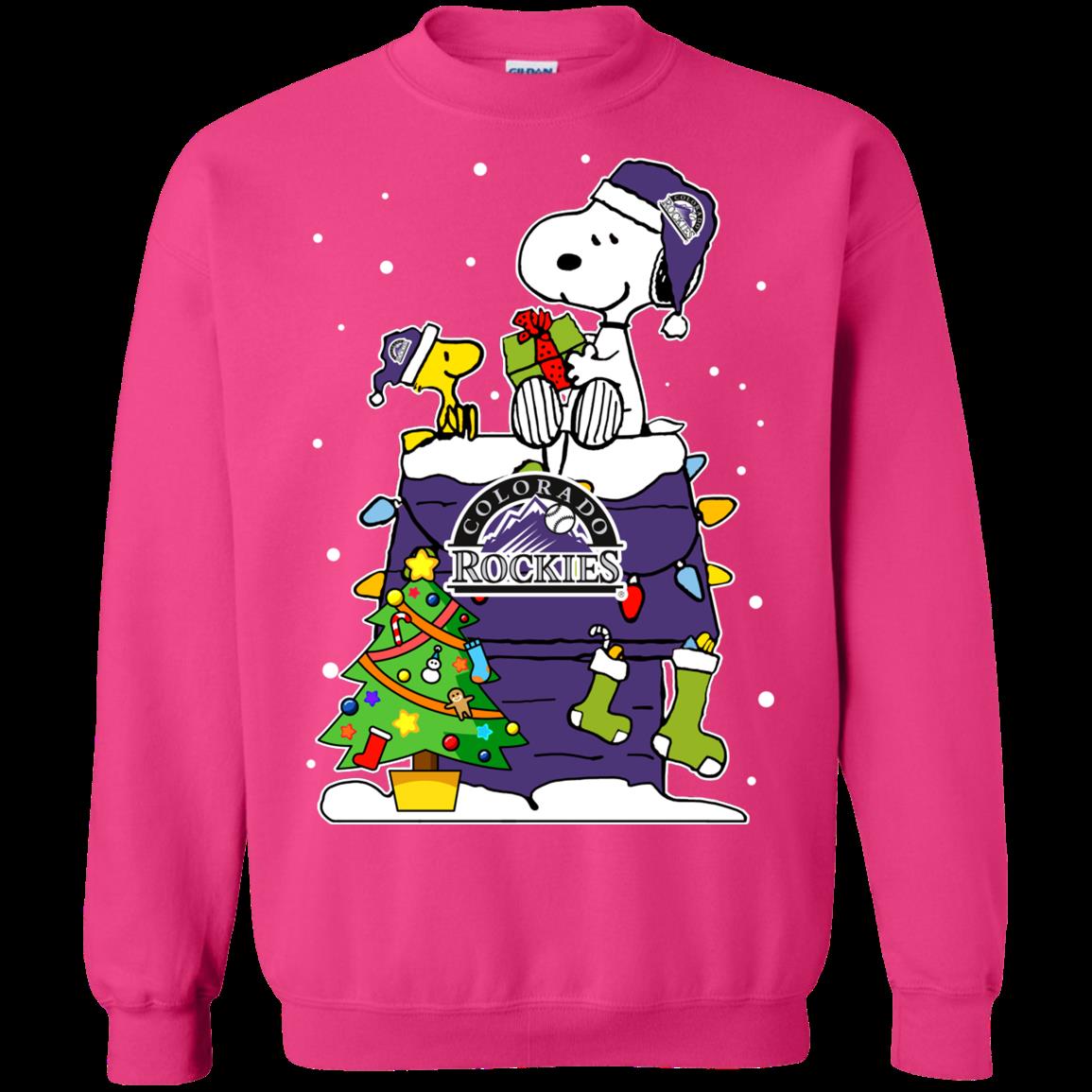 Colorado Rockies Ugly Christmas Sweaters Snoopy Hoodies Sweatshirts 2 » Cool Gifts for You - Mfamilygift Colorado Rockies Ugly Christmas Sweaters Snoopy Hoodies Sweatshirts 2
