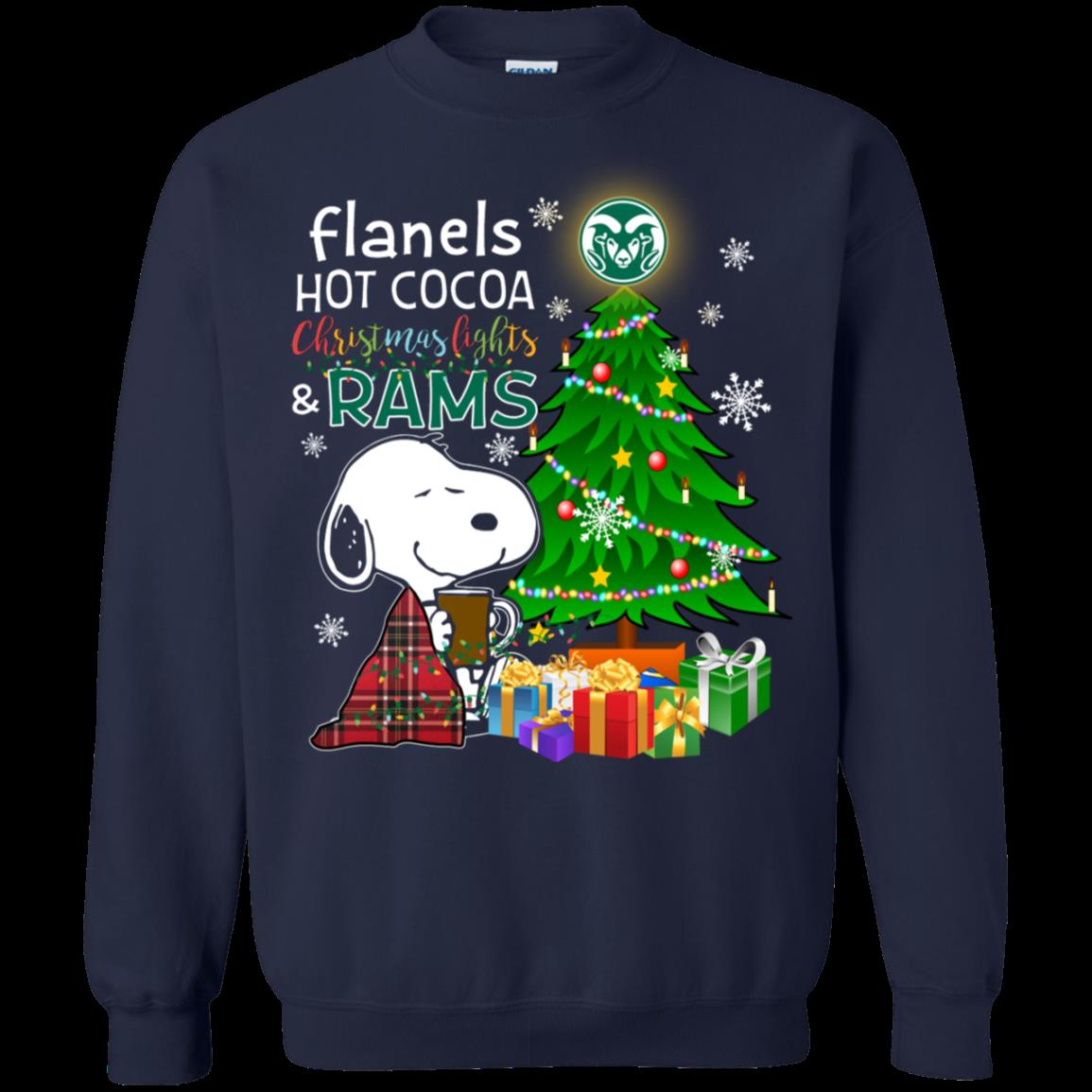 Colorado State Rams Snoopy Ugly Christmas Sweater Flanels Hot Cocoa 1 » Cool Gifts for You - Mfamilygift Colorado State Rams Snoopy Ugly Christmas Sweater Flanels Hot Cocoa 1