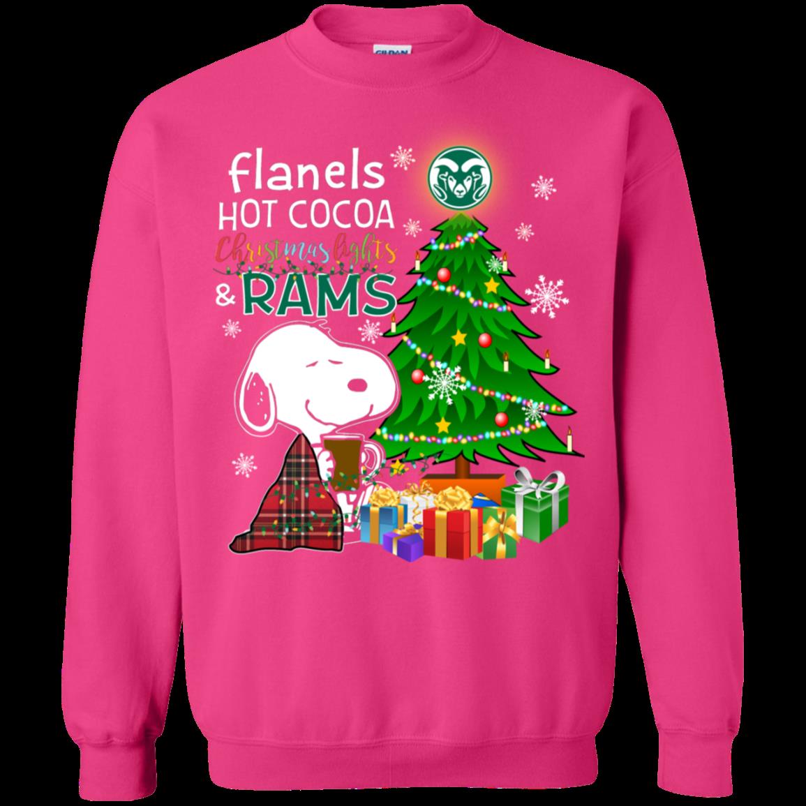 Colorado State Rams Snoopy Ugly Christmas Sweater Flanels Hot Cocoa 3 » Cool Gifts for You - Mfamilygift Colorado State Rams Snoopy Ugly Christmas Sweater Flanels Hot Cocoa 3