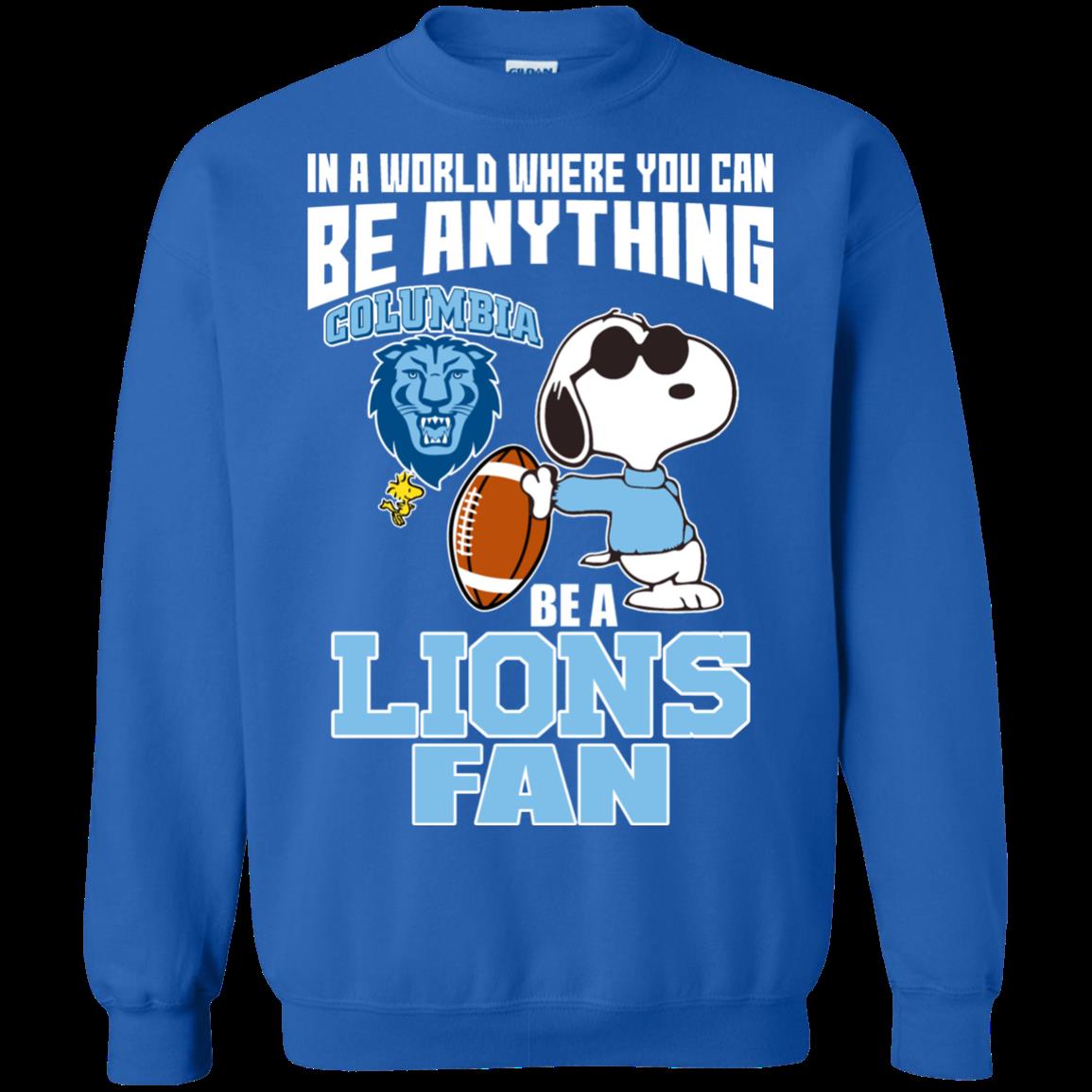 Columbia Lions Snoopy Shirts Be A Fan 2 » Cool Gifts for You - Mfamilygift Columbia Lions Snoopy Shirts Be A Fan 2
