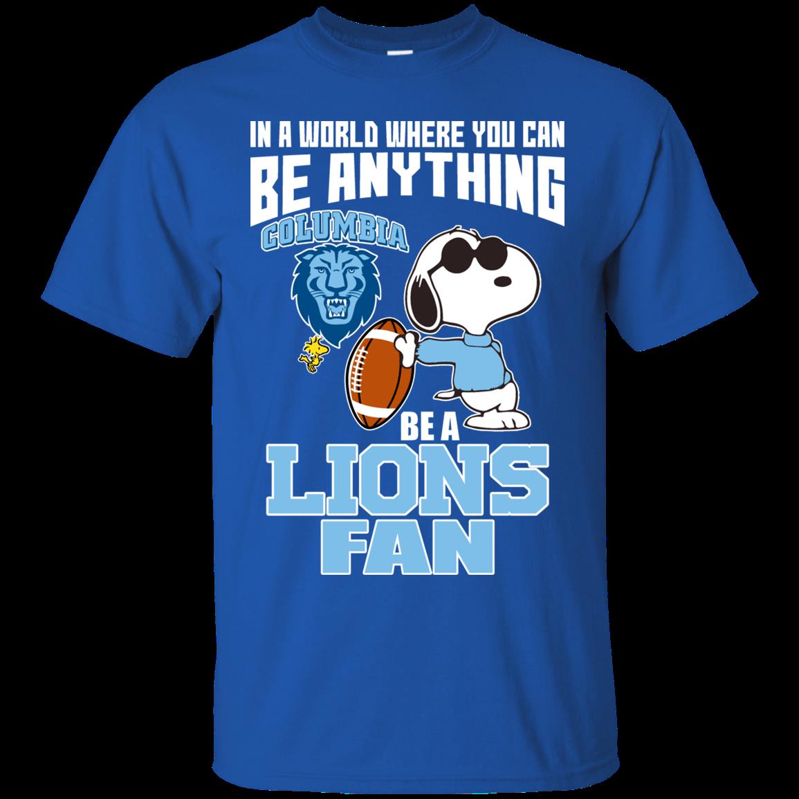 Columbia Lions Snoopy Shirts Be A Fan 4 » Cool Gifts for You - Mfamilygift Columbia Lions Snoopy Shirts Be A Fan 4