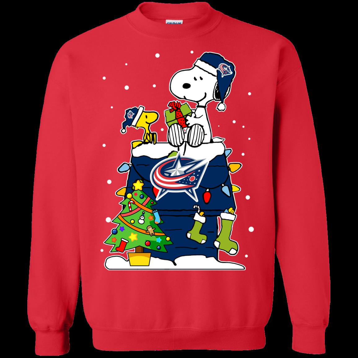 Columbus Blue Jackets Ugly Christmas Sweaters Snoopy T Shirt Hoodies Sweatshirt 3 » Cool Gifts for You - Mfamilygift Columbus Blue Jackets Ugly Christmas Sweaters Snoopy T Shirt Hoodies Sweatshirt 3
