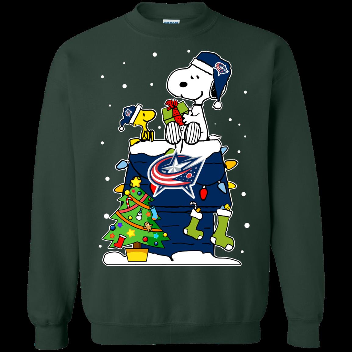 Columbus Blue Jackets Ugly Christmas Sweaters Snoopy T Shirt Hoodies Sweatshirt 4 » Cool Gifts for You - Mfamilygift Columbus Blue Jackets Ugly Christmas Sweaters Snoopy T Shirt Hoodies Sweatshirt 4
