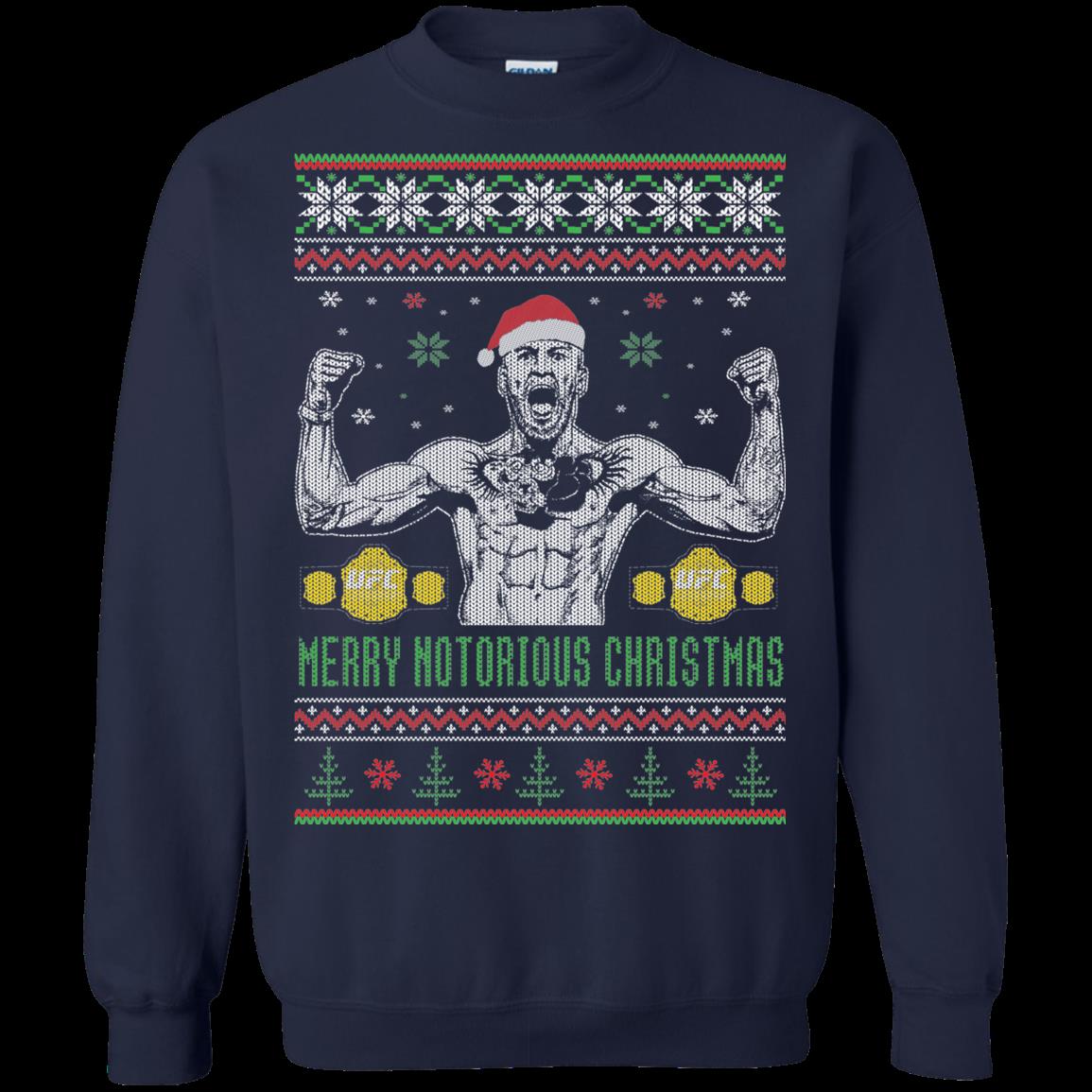 Conor Mcgregor Christmas Ugly Sweater T Shirt Hoodies Sweatshirt 1 » Cool Gifts for You - Mfamilygift Conor Mcgregor Christmas Ugly Sweater T Shirt Hoodies Sweatshirt 1
