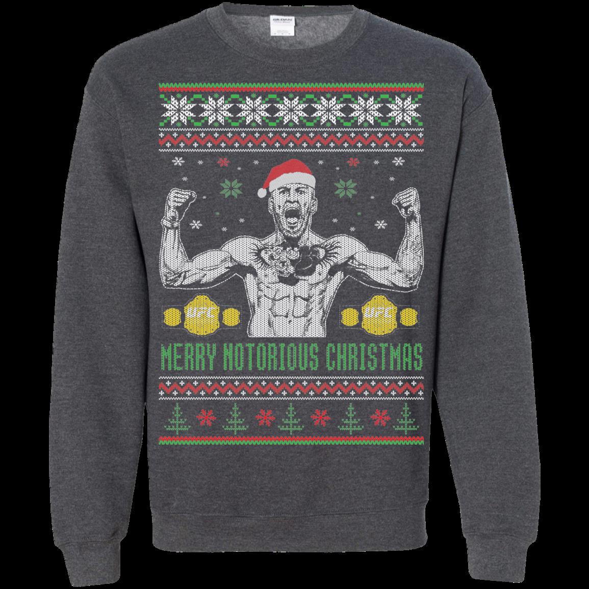 Conor Mcgregor Christmas Ugly Sweater T Shirt Hoodies Sweatshirt 2 » Cool Gifts for You - Mfamilygift Conor Mcgregor Christmas Ugly Sweater T Shirt Hoodies Sweatshirt 2