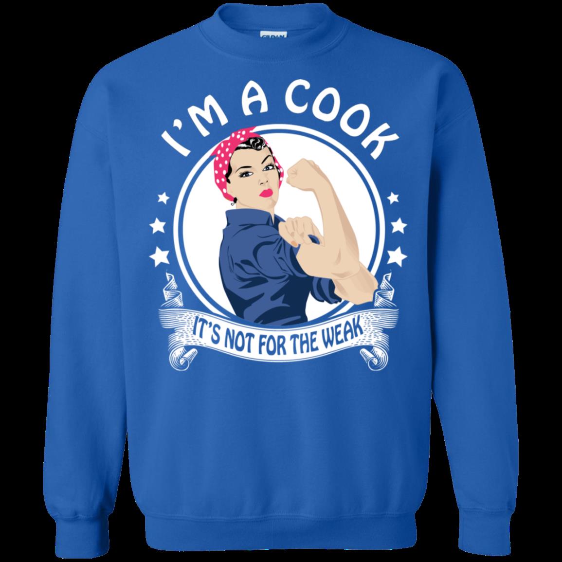 Cook Rosie The Riveter Shirt Not For The Weak 2 » Cool Gifts for You - Mfamilygift Cook Rosie The Riveter Shirt Not For The Weak 2