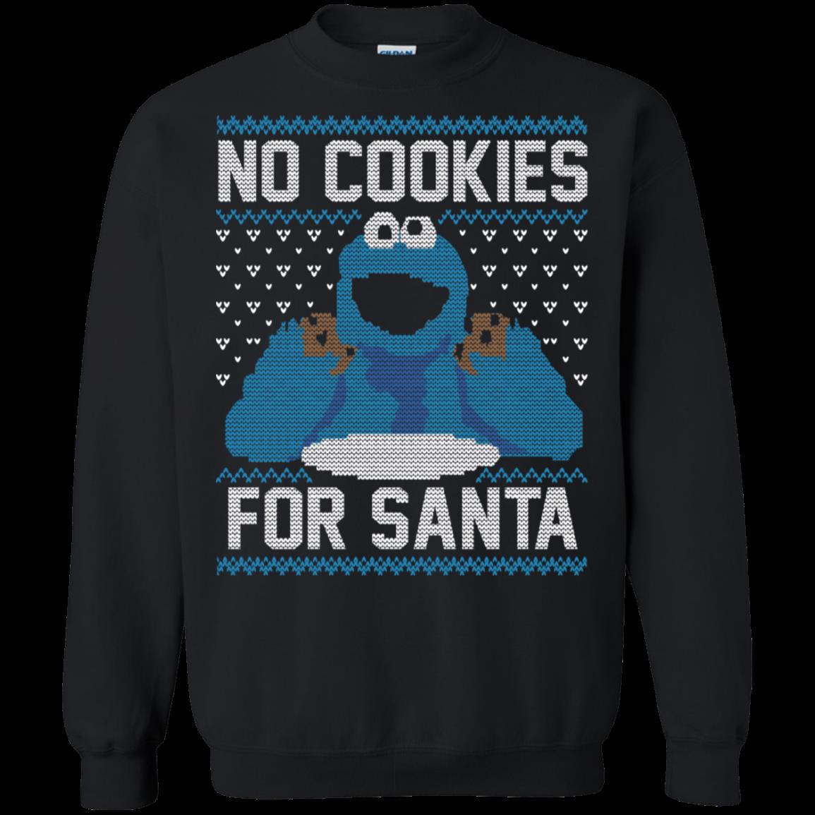 Cookies Santa Ugly Christmas Sweater Shirts Cookies Santa Ugly Christmas Sweater Shirts