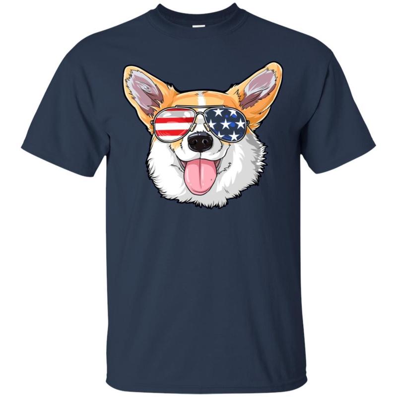 Corgi American Sunglasses T Shirt 4th Of July Dog Puppy Usa 1 » Cool Gifts for You - Mfamilygift Corgi American Sunglasses T Shirt 4th Of July Dog Puppy Usa 1