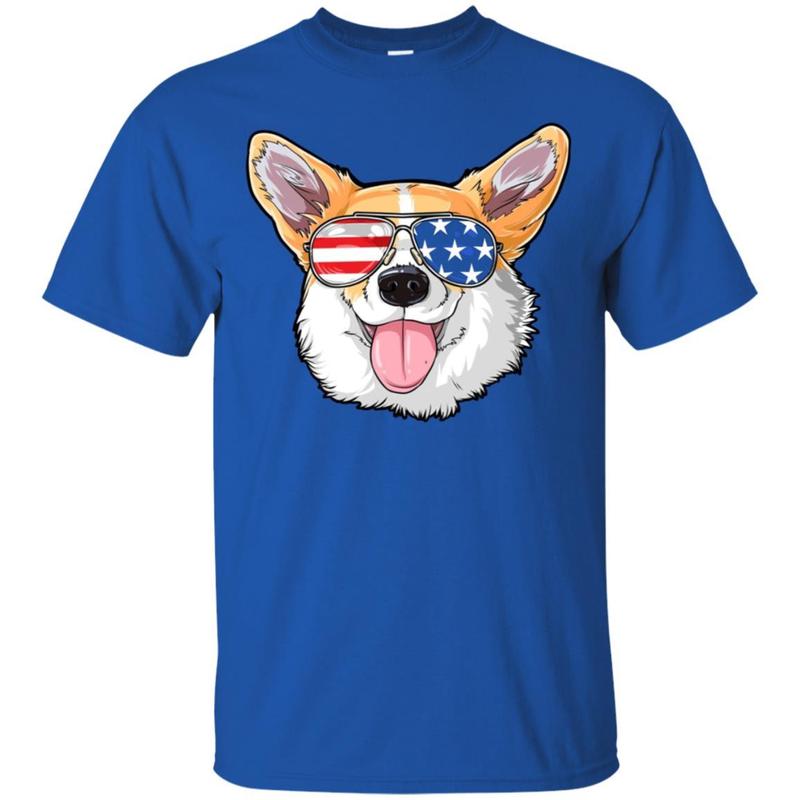 Corgi American Sunglasses T Shirt 4th Of July Dog Puppy Usa 3 » Cool Gifts for You - Mfamilygift Corgi American Sunglasses T Shirt 4th Of July Dog Puppy Usa 3