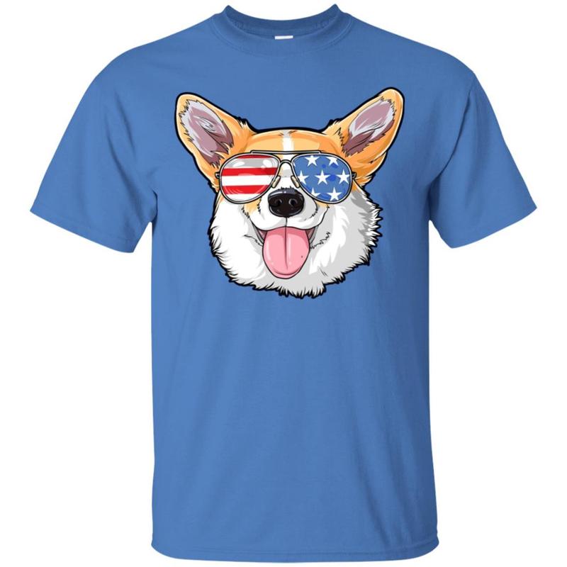 Corgi American Sunglasses T Shirt 4th Of July Dog Puppy Usa 4 » Cool Gifts for You - Mfamilygift Corgi American Sunglasses T Shirt 4th Of July Dog Puppy Usa 4
