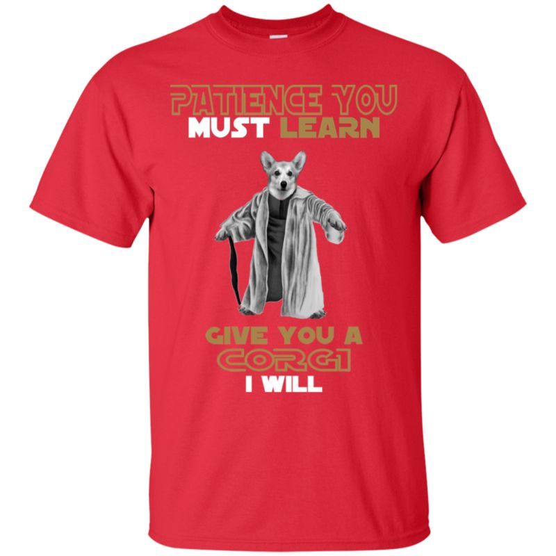 Corgi Star Wars Patience You Must Learn Give You A Corgi I Will T Shirt Hoodies Sweatshirt 1 » Cool Gifts for You - Mfamilygift Corgi Star Wars Patience You Must Learn Give You A Corgi I Will T Shirt Hoodies Sweatshirt 1