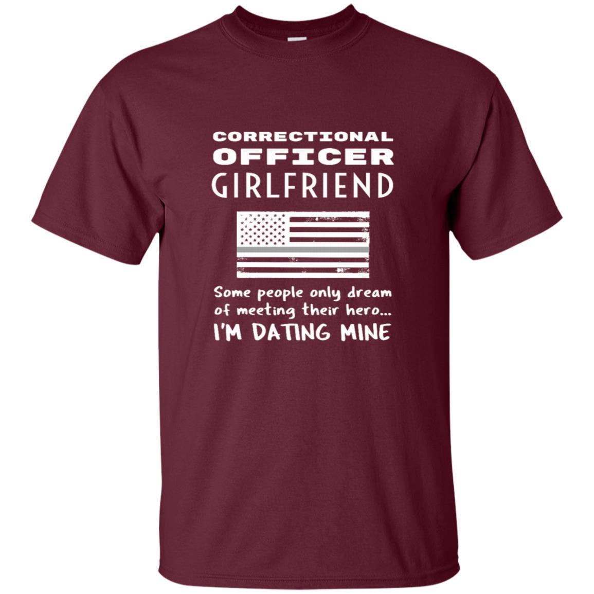 Correctional Officer Girlfriend Funny Gift T-shirt For Women 2 » Cool Gifts for You - Mfamilygift Correctional Officer Girlfriend Funny Gift T-shirt For Women 2