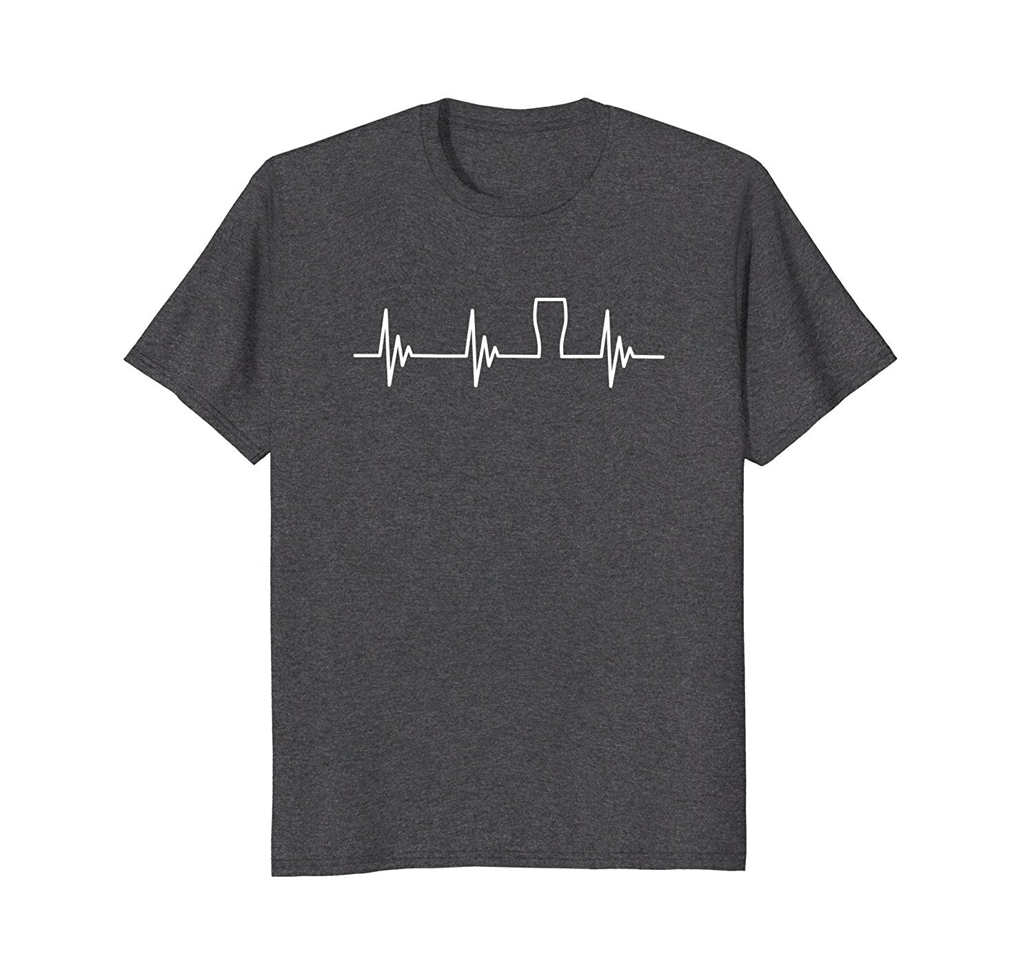 Beer T-Shirt Funny Novelty Heartbeat Craft Beer Brewing 2 » Cool Gifts for You - Mfamilygift Beer T-Shirt Funny Novelty Heartbeat Craft Beer Brewing 2