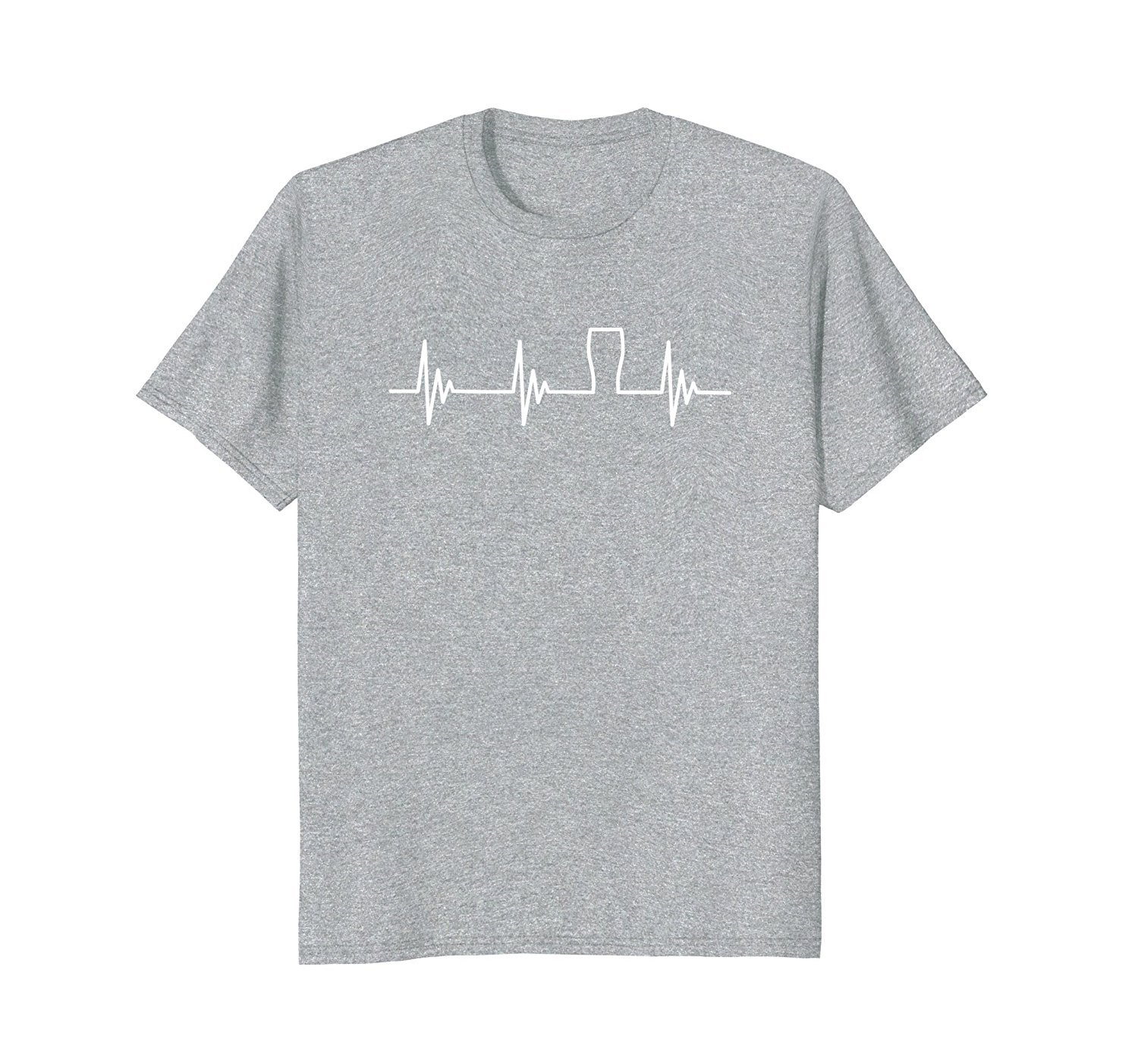 Beer T-Shirt Funny Novelty Heartbeat Craft Beer Brewing 3 » Cool Gifts for You - Mfamilygift Beer T-Shirt Funny Novelty Heartbeat Craft Beer Brewing 3