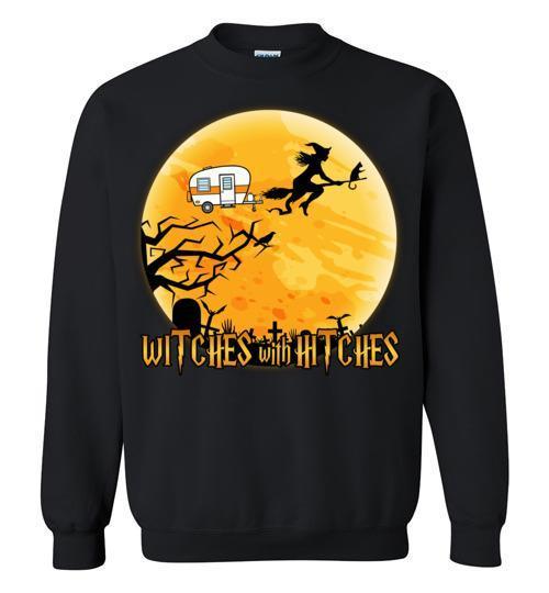 Cover your body with amazing Camping Witches With Hitches Halloween Shirt 3 » Cool Gifts for You - Mfamilygift Cover your body with amazing Camping Witches With Hitches Halloween Shirt 3