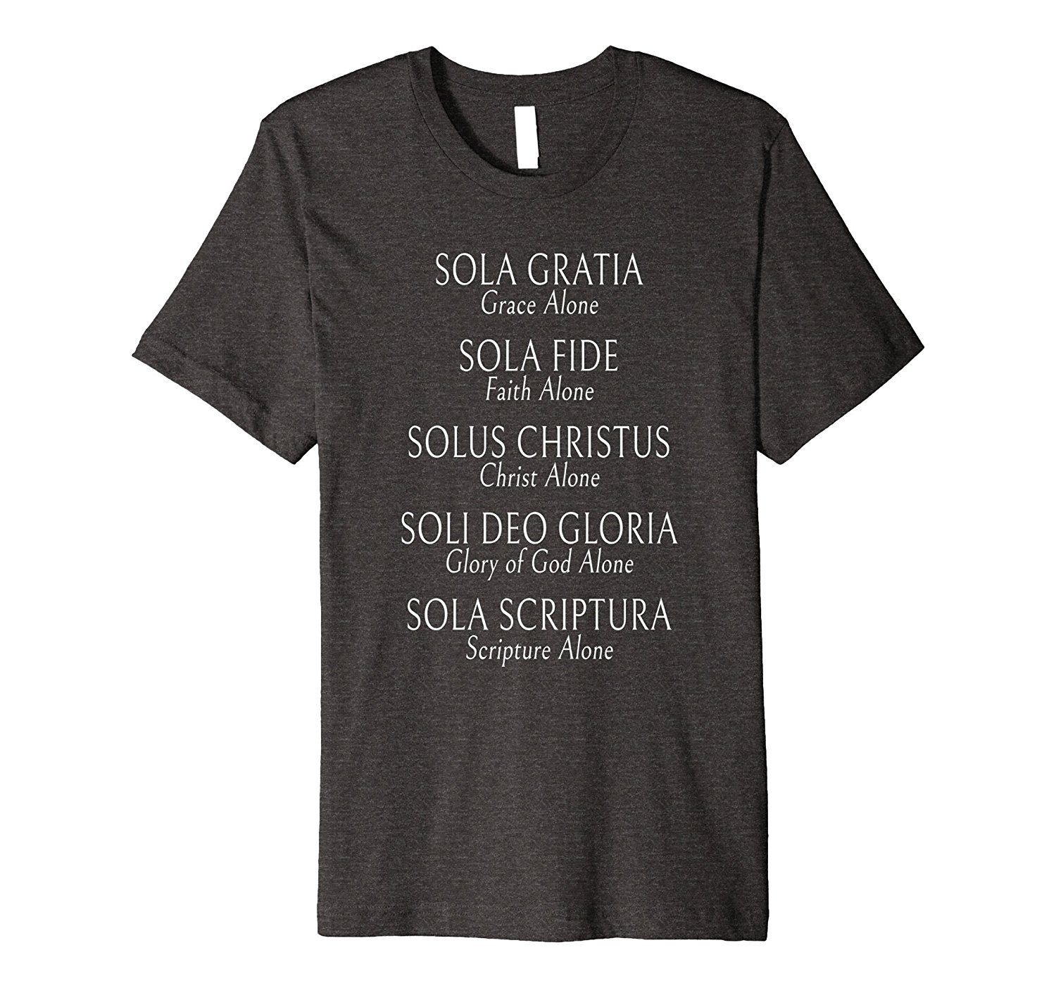 Funny Christian Church T-Shirt For Sola Reformation Theology 2 » Cool Gifts for You - Mfamilygift Funny Christian Church T-Shirt For Sola Reformation Theology 2