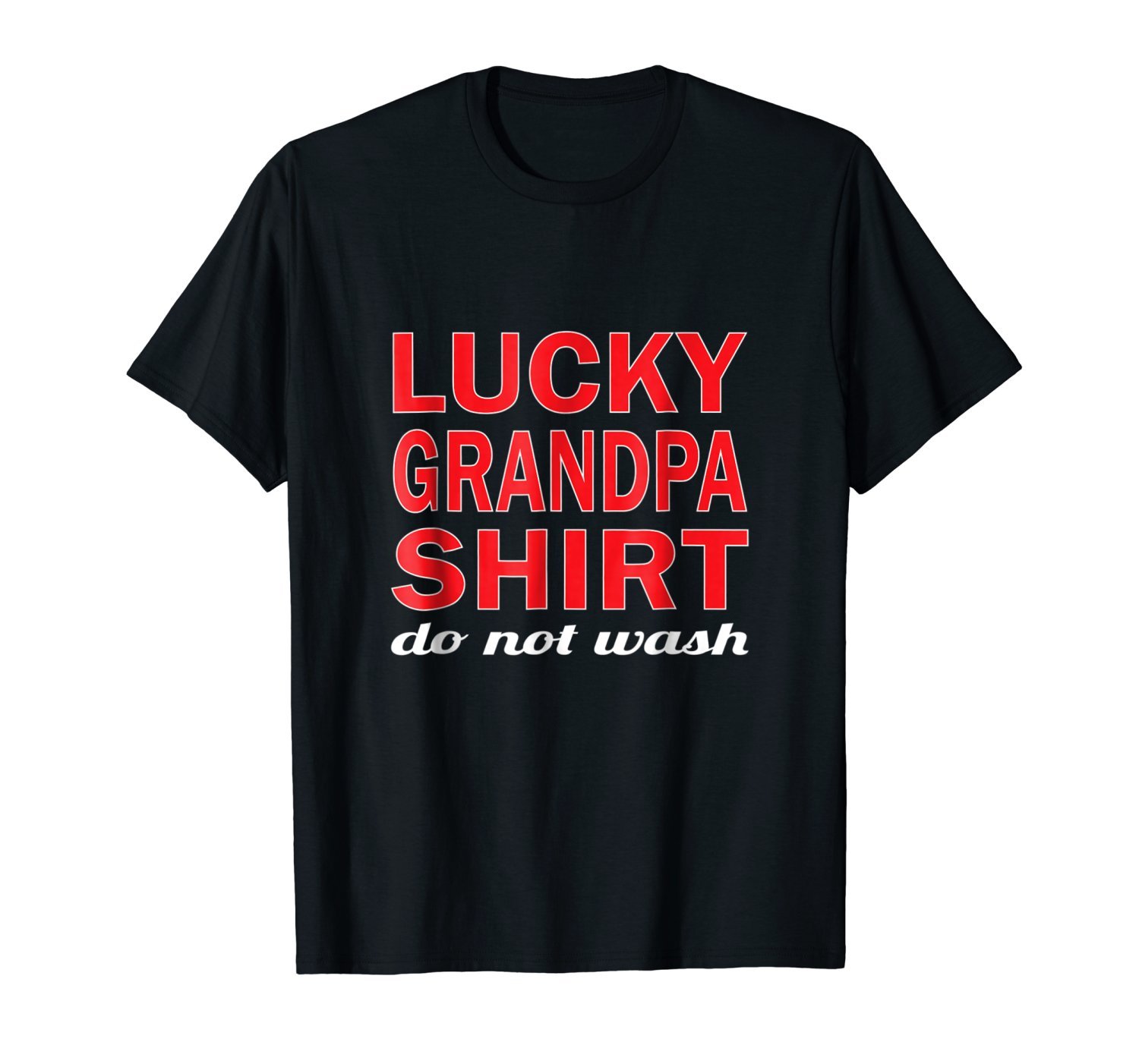 Funny Lucky Grandpa T-Shirt Daddy Papa Dad Father's Day Gift Funny Lucky Grandpa T-Shirt Daddy Papa Dad Father's Day Gift