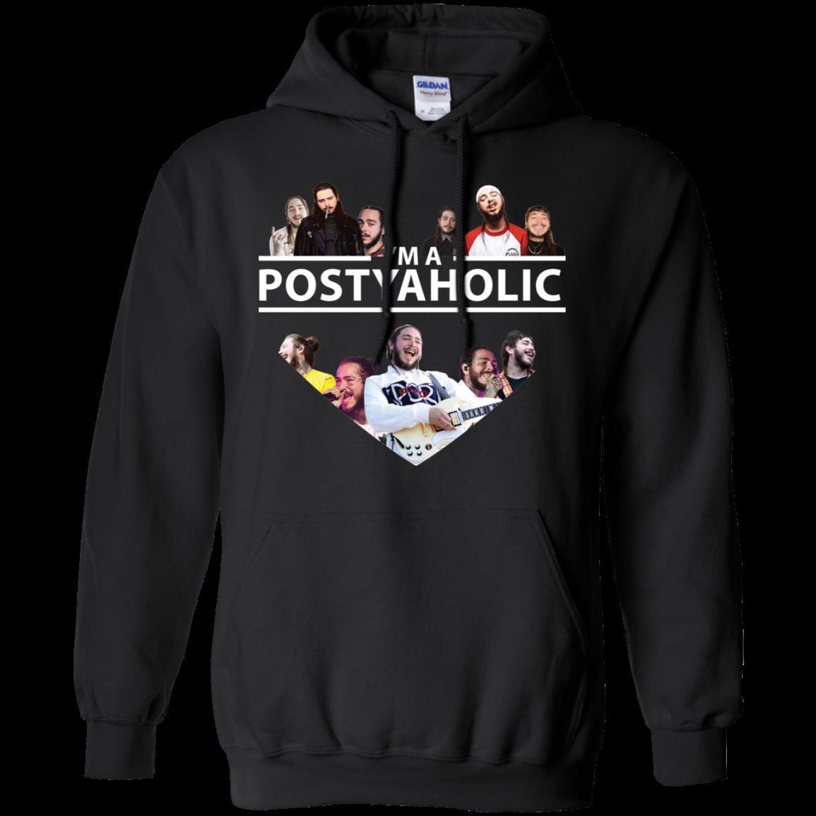 Cover your body with amazing Im a Postyaholic Hoodie Cover your body with amazing Im a Postyaholic Hoodie