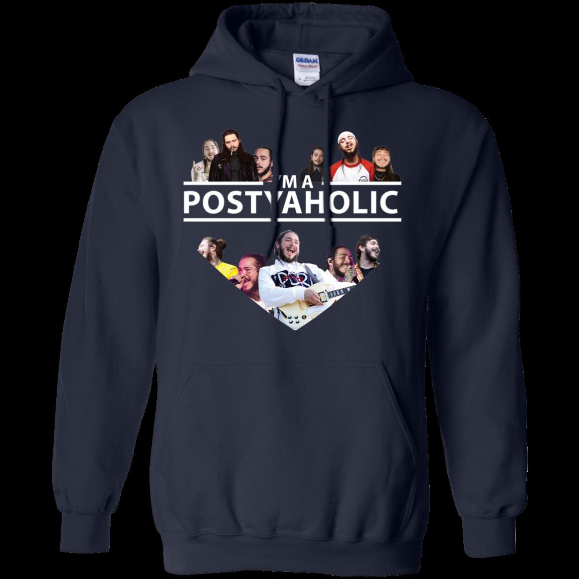 Cover your body with amazing Im a Postyaholic Hoodie 1 » Cool Gifts for You - Mfamilygift Cover your body with amazing Im a Postyaholic Hoodie 1