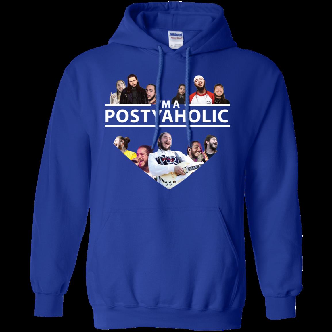 Cover your body with amazing Im a Postyaholic Hoodie 2 » Cool Gifts for You - Mfamilygift Cover your body with amazing Im a Postyaholic Hoodie 2