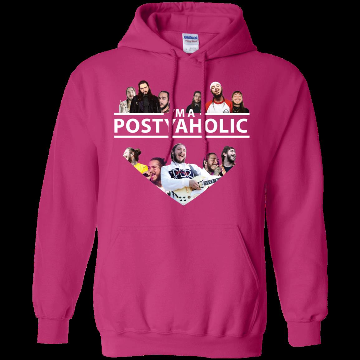 Cover your body with amazing Im a Postyaholic Hoodie 3 » Cool Gifts for You - Mfamilygift Cover your body with amazing Im a Postyaholic Hoodie 3