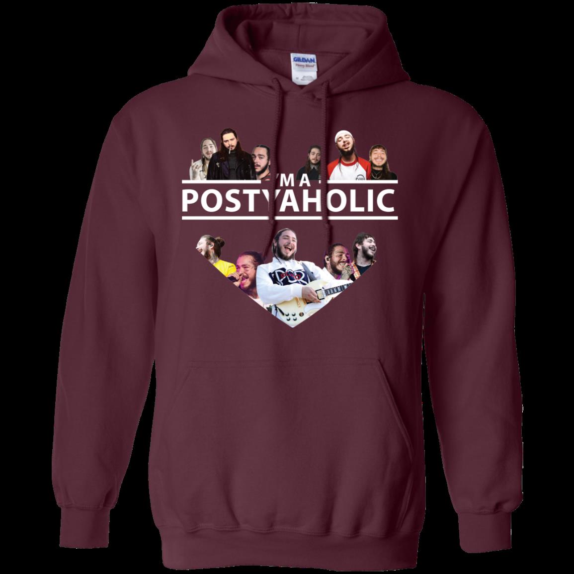 Cover your body with amazing Im a Postyaholic Hoodie 4 » Cool Gifts for You - Mfamilygift Cover your body with amazing Im a Postyaholic Hoodie 4