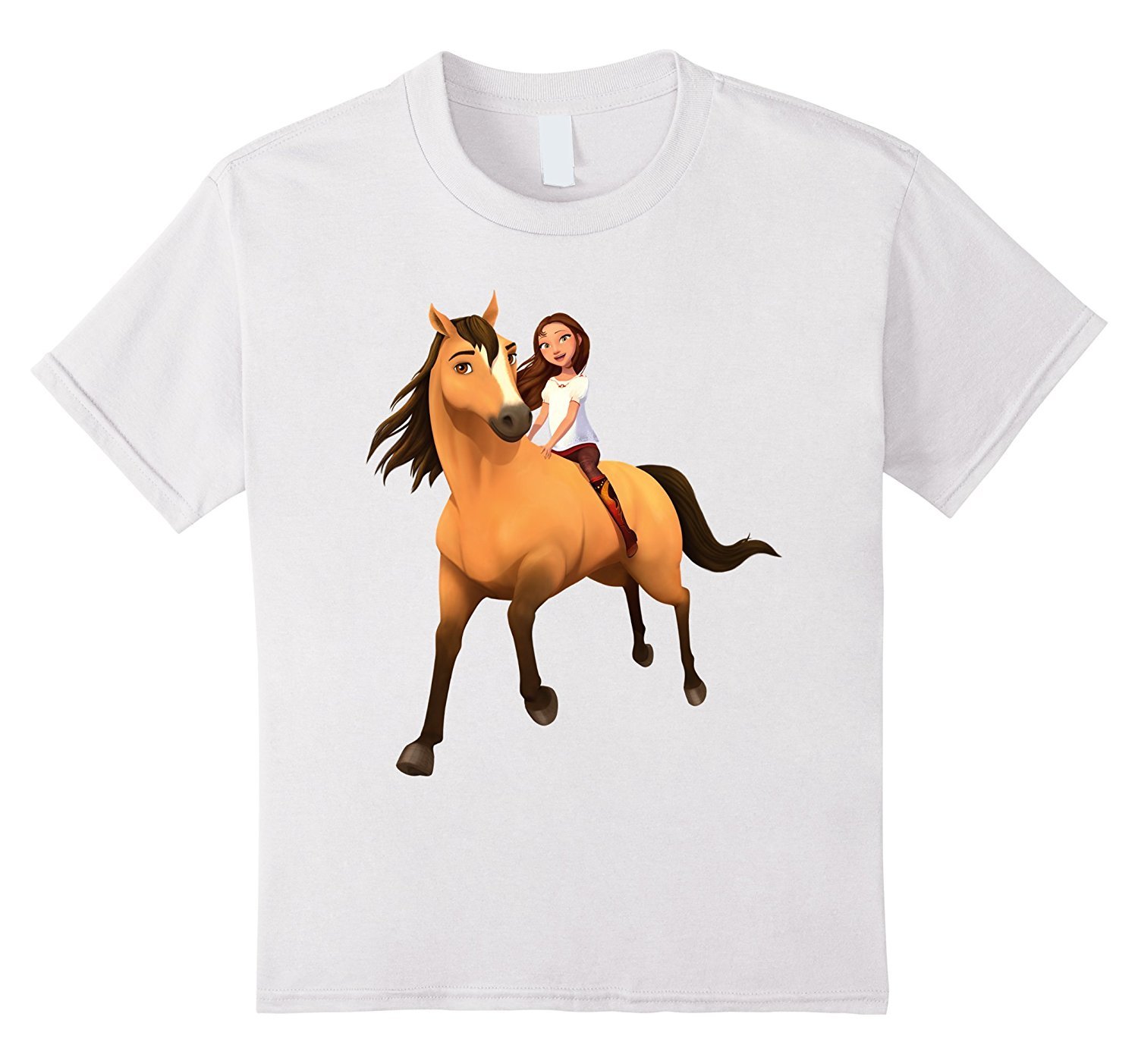 Kids DreamWorks Spirit Riding Free ' Lucky & Spirit T-Shirt Kids DreamWorks Spirit Riding Free ' Lucky & Spirit T-Shirt