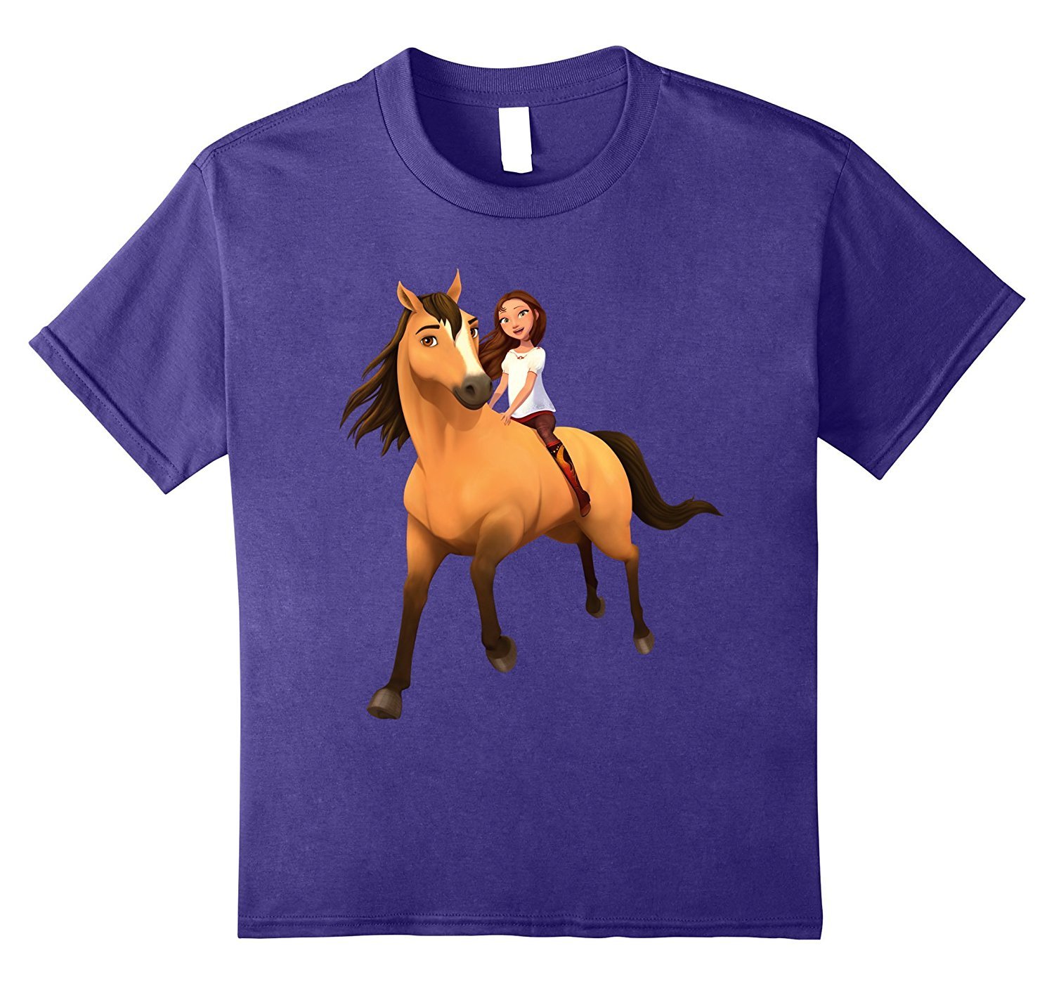 Kids DreamWorks Spirit Riding Free Lucky & Spirit T-Shirt 1 » Cool Gifts for You - Mfamilygift Kids DreamWorks Spirit Riding Free Lucky & Spirit T-Shirt 1