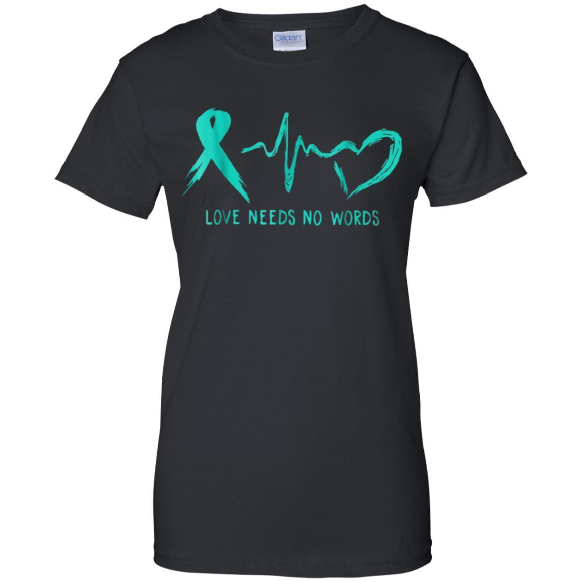 Cover your body with amazing Love Needs No Words Sexual Abuse Shirt Heartbeat Ribbons 2 » Cool Gifts for You - Mfamilygift Cover your body with amazing Love Needs No Words Sexual Abuse Shirt Heartbeat Ribbons 2
