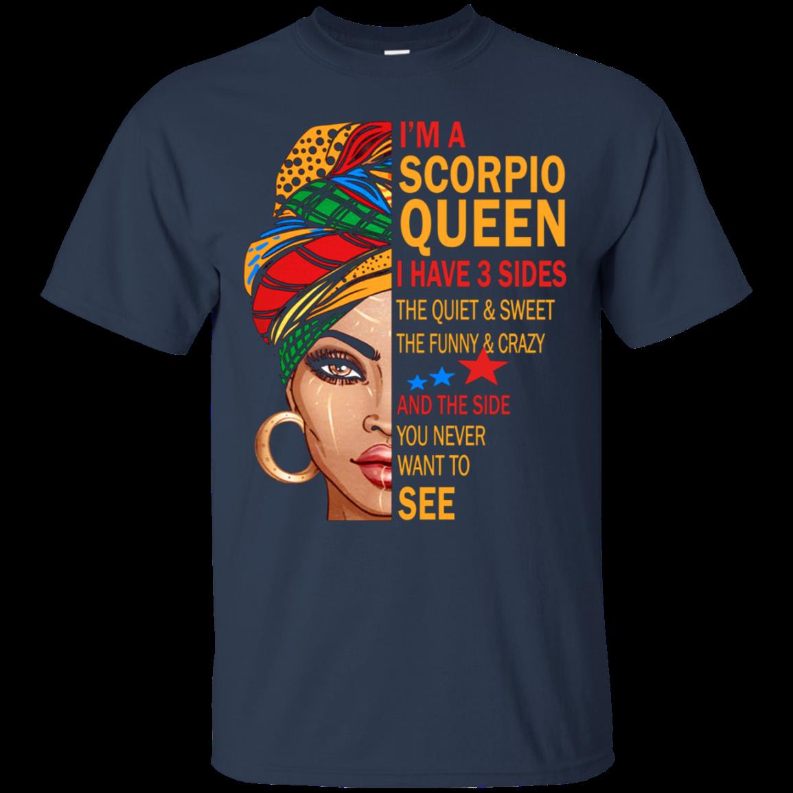 Cover your body with amazing Scorpio Queen I Have 3 Sides Funny Scorpio Birthday 1 » Cool Gifts for You - Mfamilygift Cover your body with amazing Scorpio Queen I Have 3 Sides Funny Scorpio Birthday 1