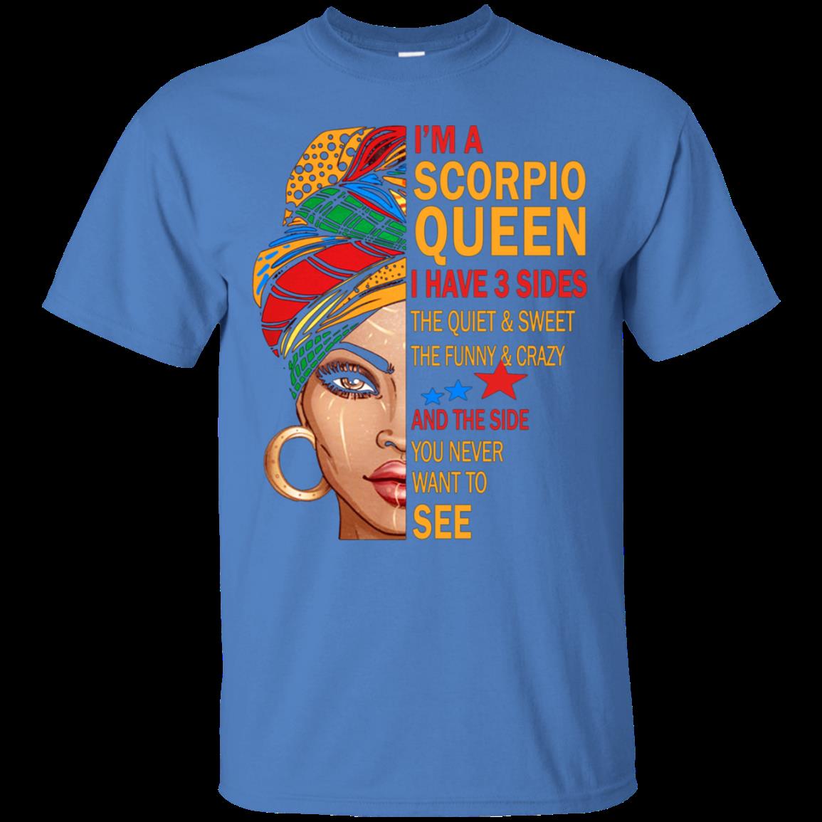 Cover your body with amazing Scorpio Queen I Have 3 Sides Funny Scorpio Birthday 2 » Cool Gifts for You - Mfamilygift Cover your body with amazing Scorpio Queen I Have 3 Sides Funny Scorpio Birthday 2
