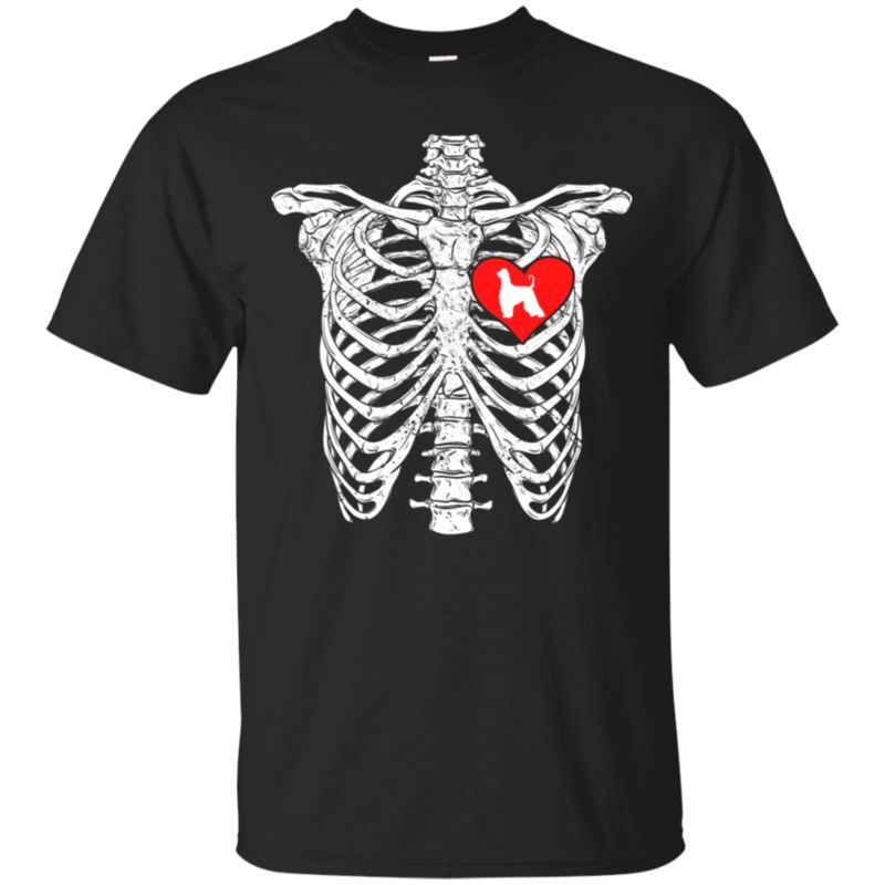 Cover your body with amazing Skeleton Rib Cage Afghan Hound Heart Dog