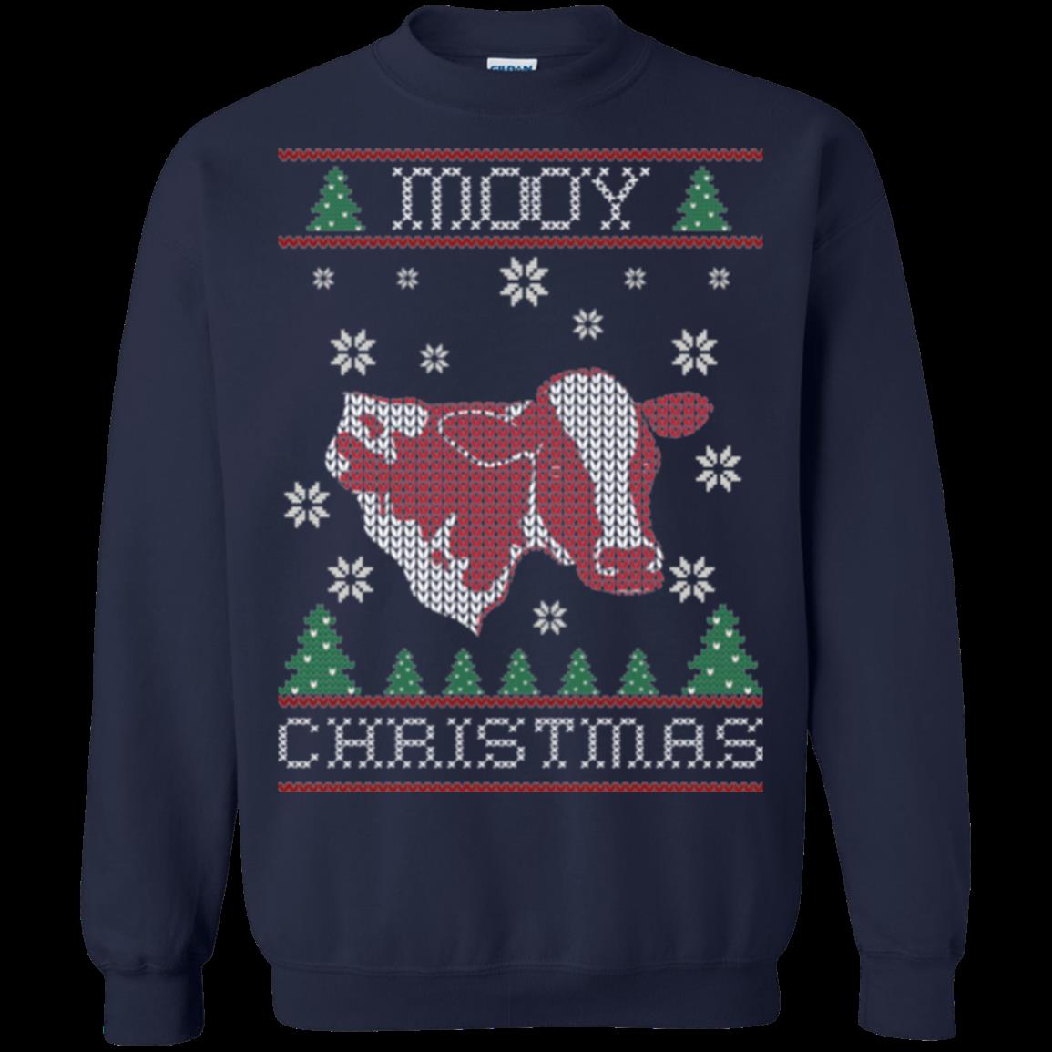 Cow Mooy Ugly Christmas Sweater Shirts 3 » Cool Gifts for You - Mfamilygift Cow Mooy Ugly Christmas Sweater Shirts 3