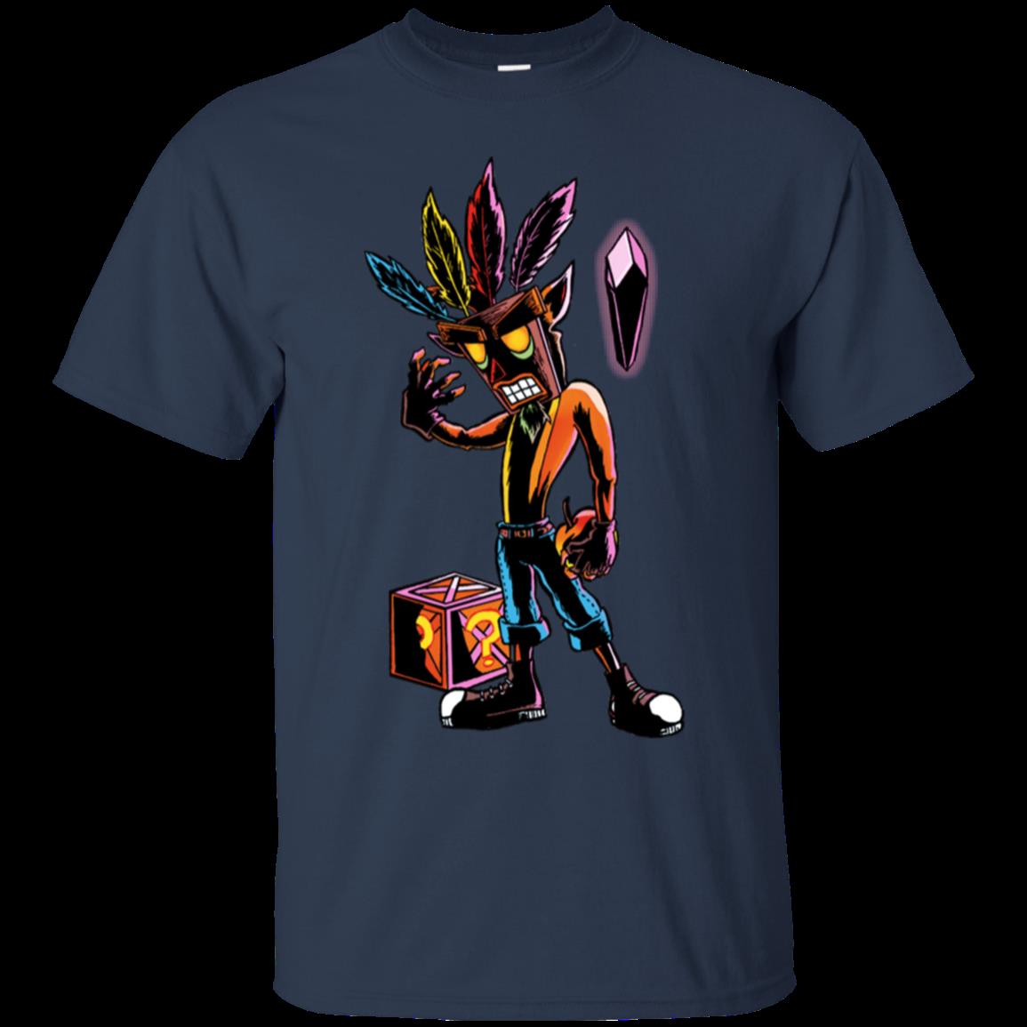Crash Bandicoot Aku Aku Mask Shirts 1 » Cool Gifts for You - Mfamilygift Crash Bandicoot Aku Aku Mask Shirts 1