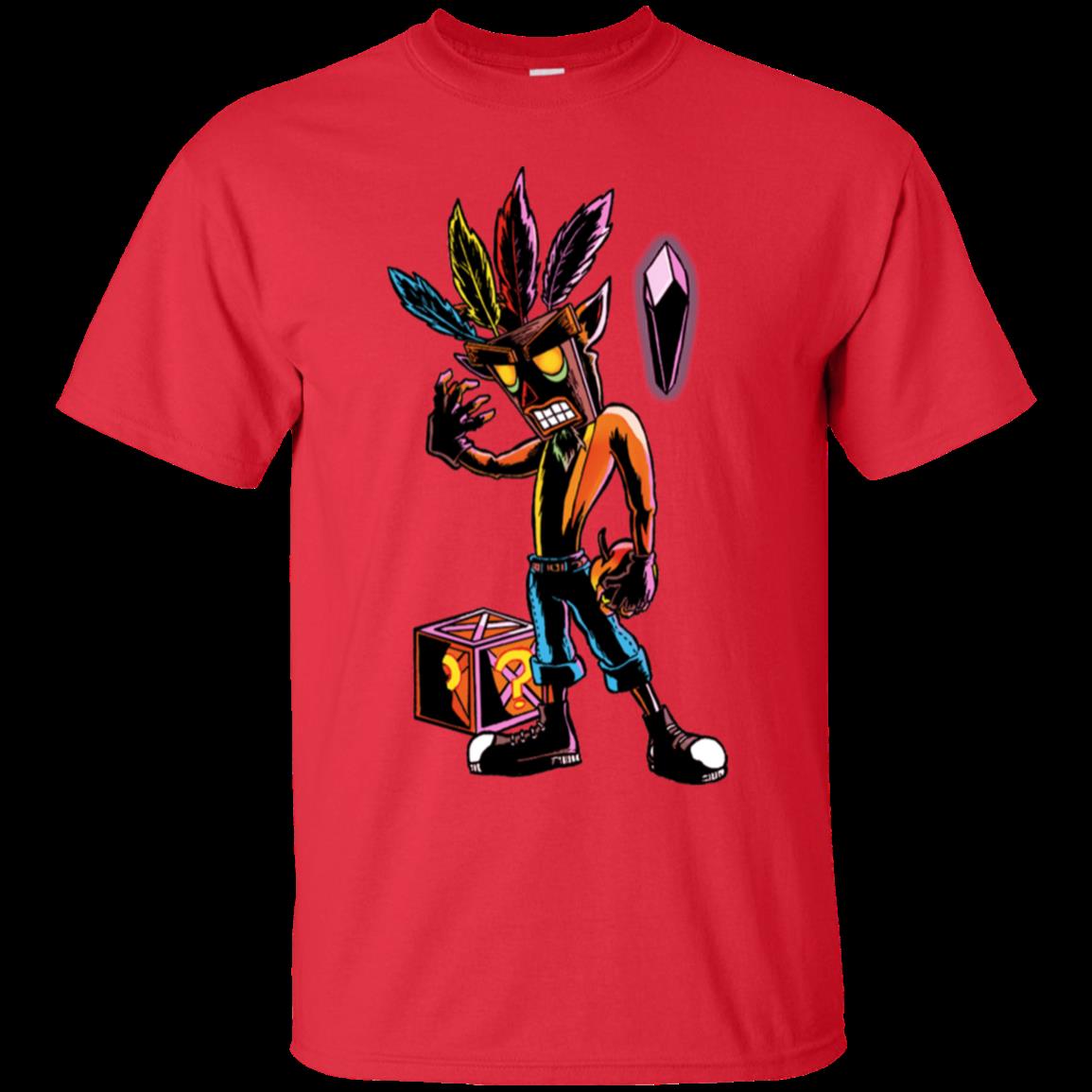 Crash Bandicoot Aku Aku Mask Shirts 4 » Cool Gifts for You - Mfamilygift Crash Bandicoot Aku Aku Mask Shirts 4