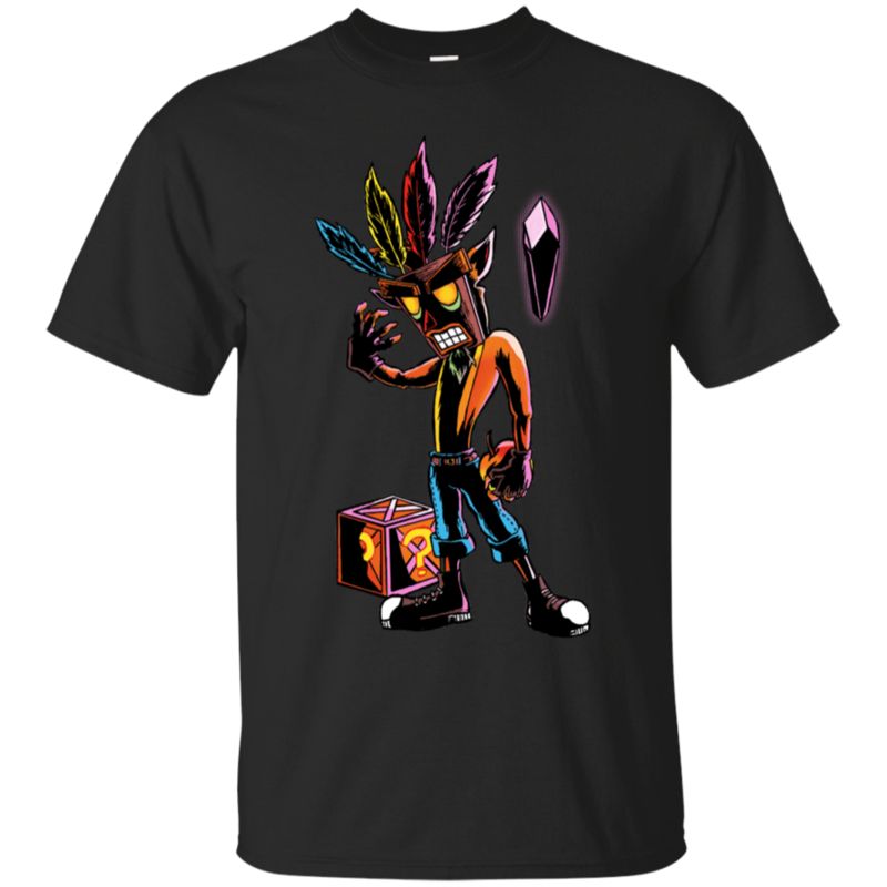 Crash Bandicoot Aku Aku T Shirt Hoodies Sweatshirt