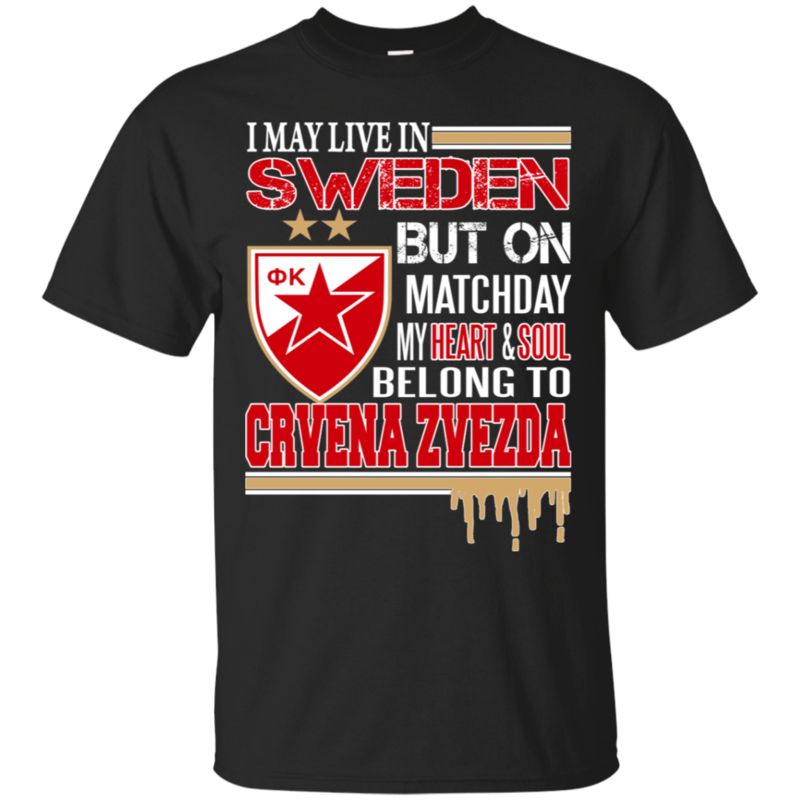 Crvena Zvezda Sweden T Shirt Hoodies Sweatshirt