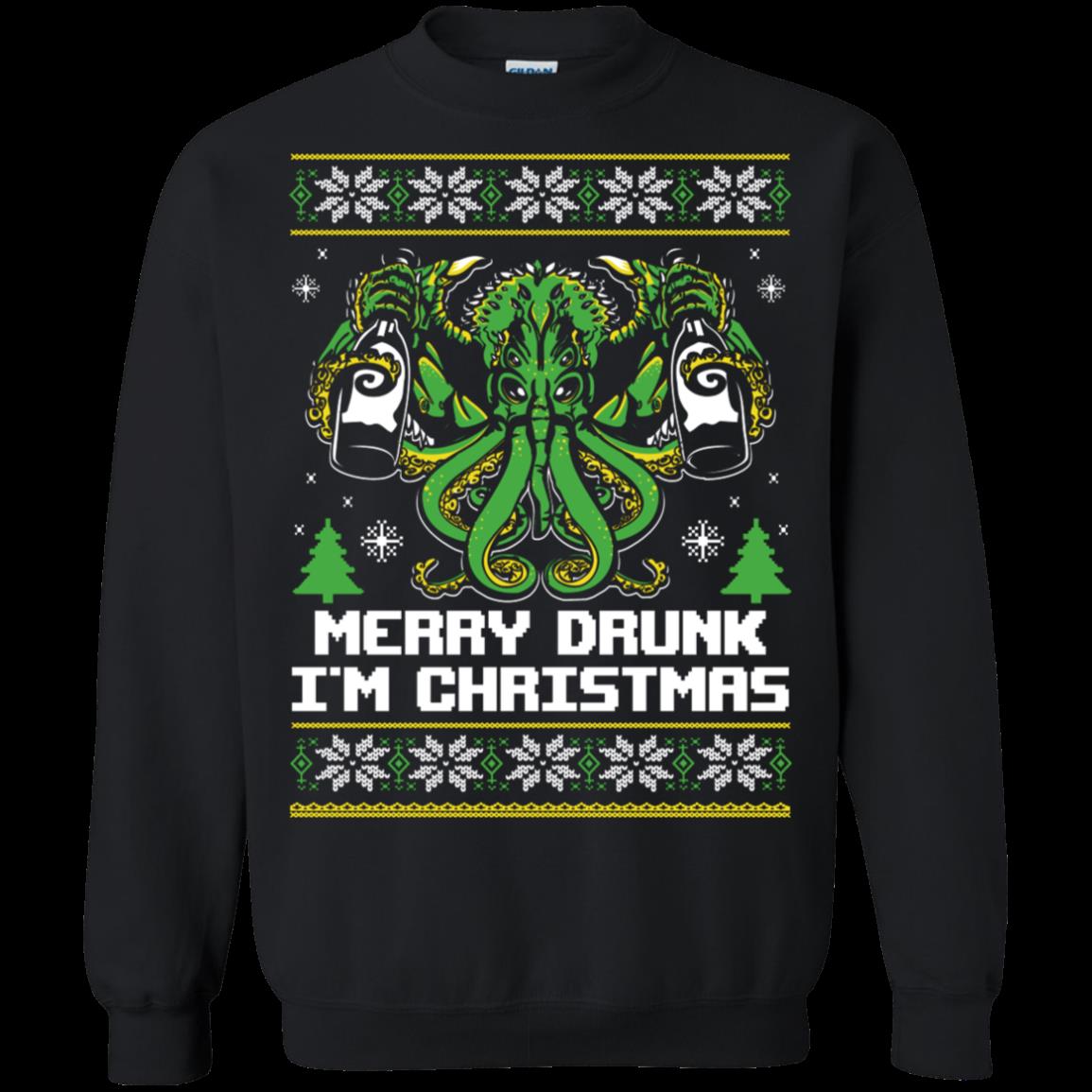 Cthulhu Ugly Christmas Sweater Shirts T Shirt Hoodies Sweatshirt