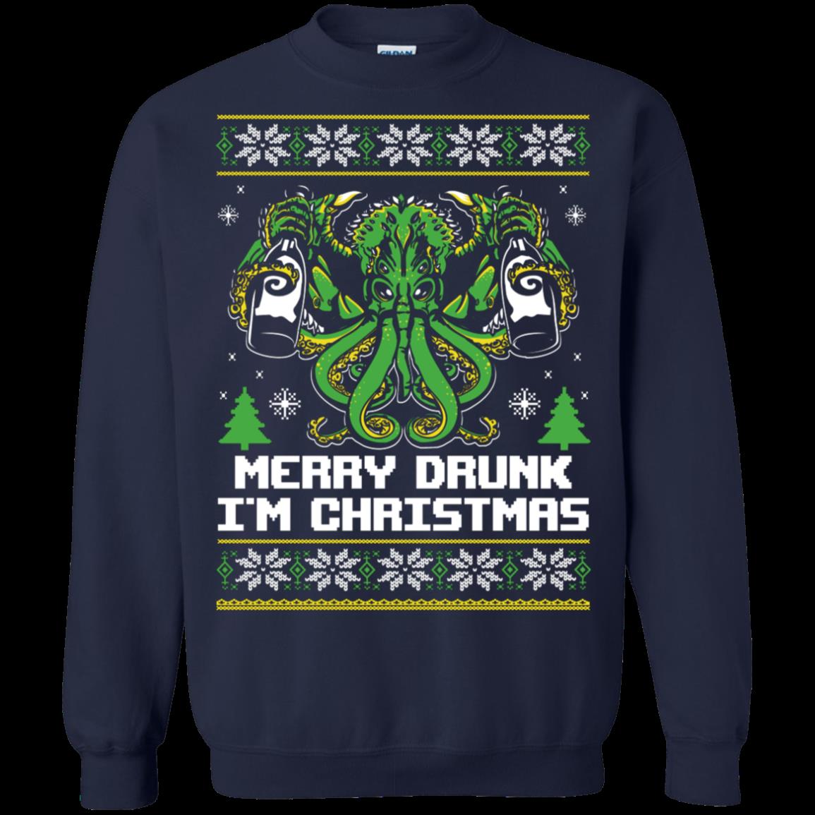 Cthulhu Ugly Christmas Sweater Shirts T Shirt Hoodies Sweatshirt 1 » Cool Gifts for You - Mfamilygift Cthulhu Ugly Christmas Sweater Shirts T Shirt Hoodies Sweatshirt 1