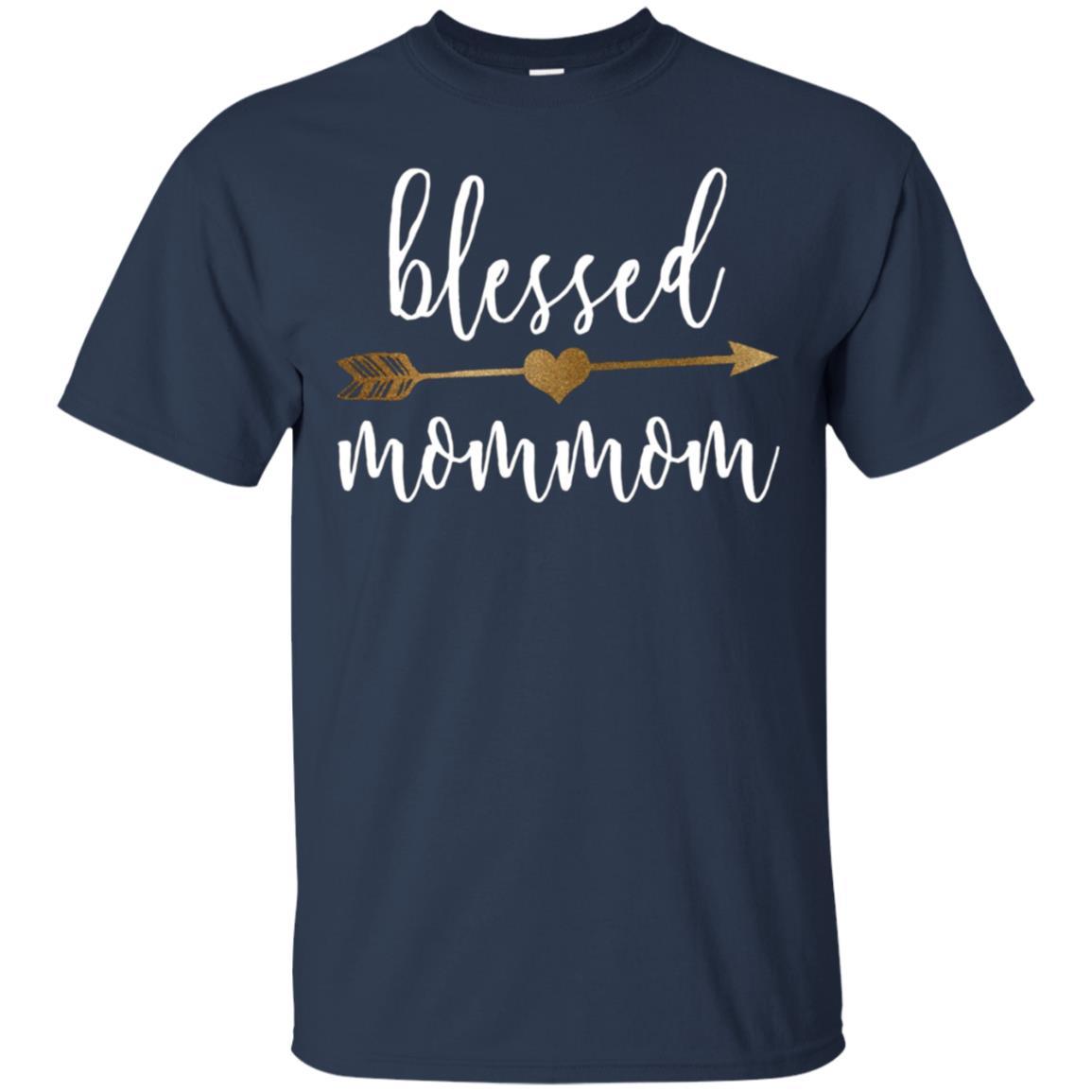 Cute Family Gold Arrow Blessed Mommom Shirt 1 » Cool Gifts for You - Mfamilygift Cute Family Gold Arrow Blessed Mommom Shirt 1