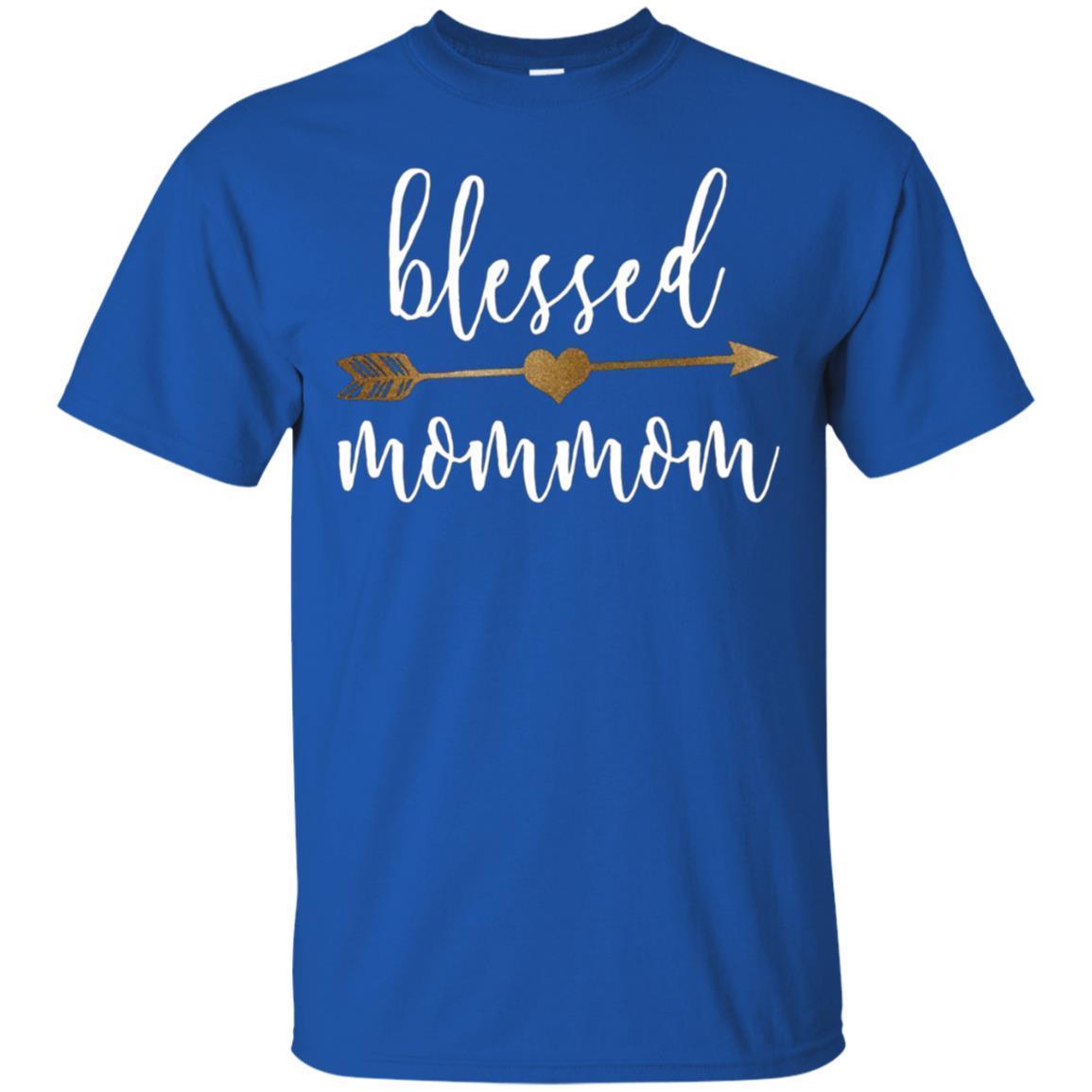 Cute Family Gold Arrow Blessed Mommom Shirt 3 » Cool Gifts for You - Mfamilygift Cute Family Gold Arrow Blessed Mommom Shirt 3