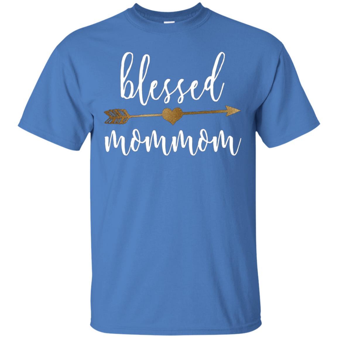Cute Family Gold Arrow Blessed Mommom Shirt 4 » Cool Gifts for You - Mfamilygift Cute Family Gold Arrow Blessed Mommom Shirt 4