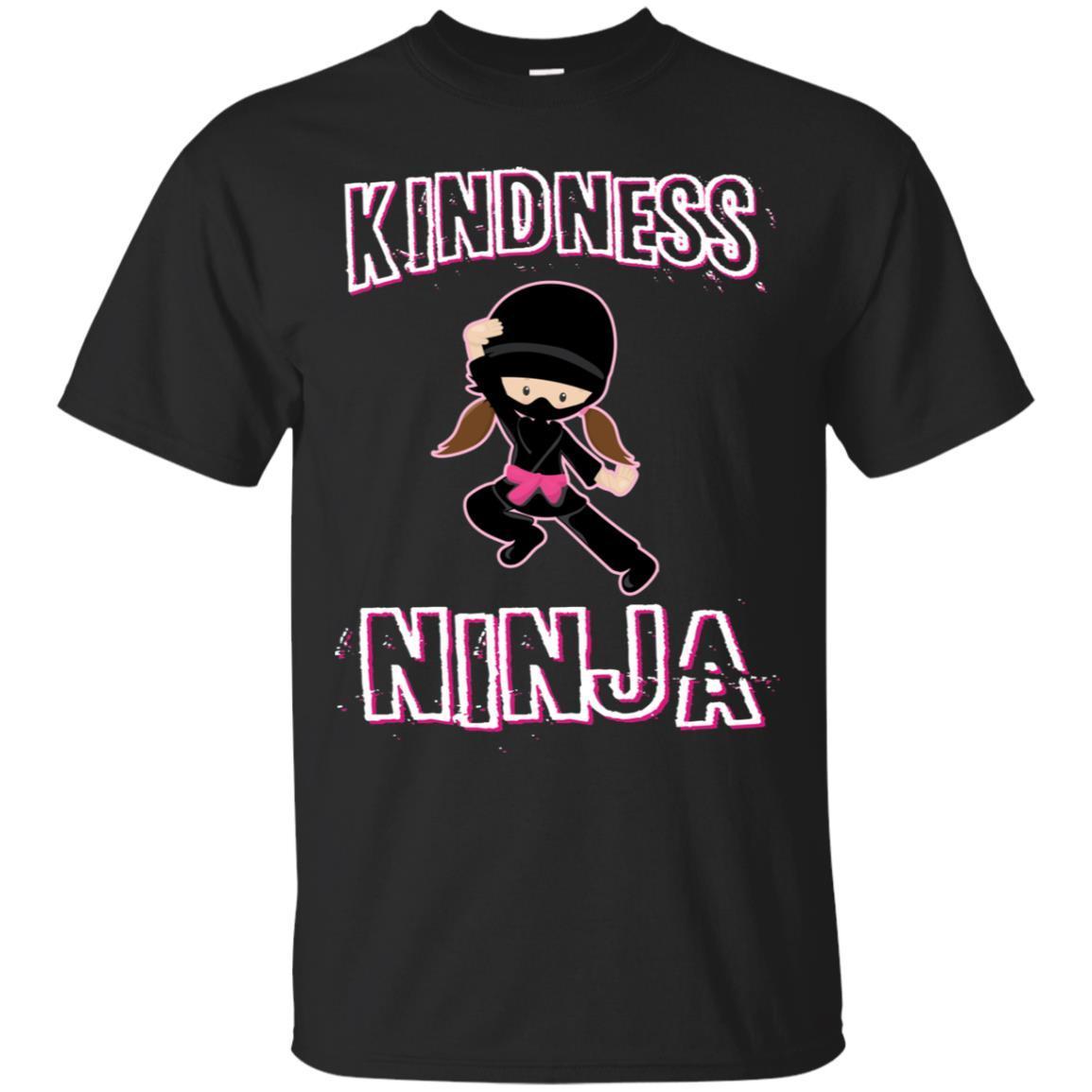 Cute Kindness Ninja Girl Anti Bullying Movement Tee Shirt Cute Kindness Ninja Girl Anti Bullying Movement Tee Shirt