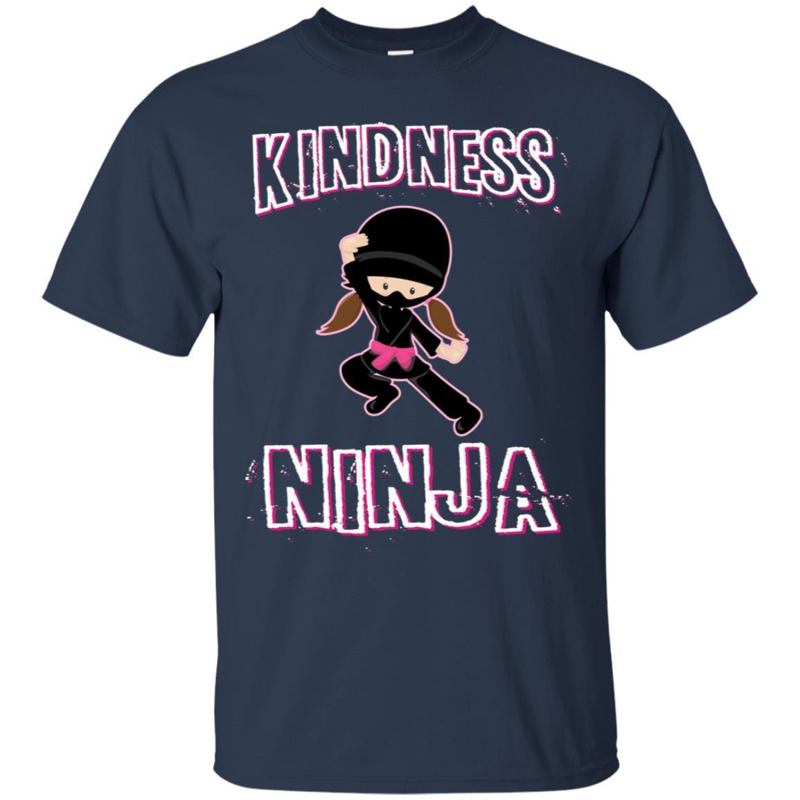 Cute Kindness Ninja Girl Anti Bullying Movement Tee Shirt 1 » Cool Gifts for You - Mfamilygift Cute Kindness Ninja Girl Anti Bullying Movement Tee Shirt 1