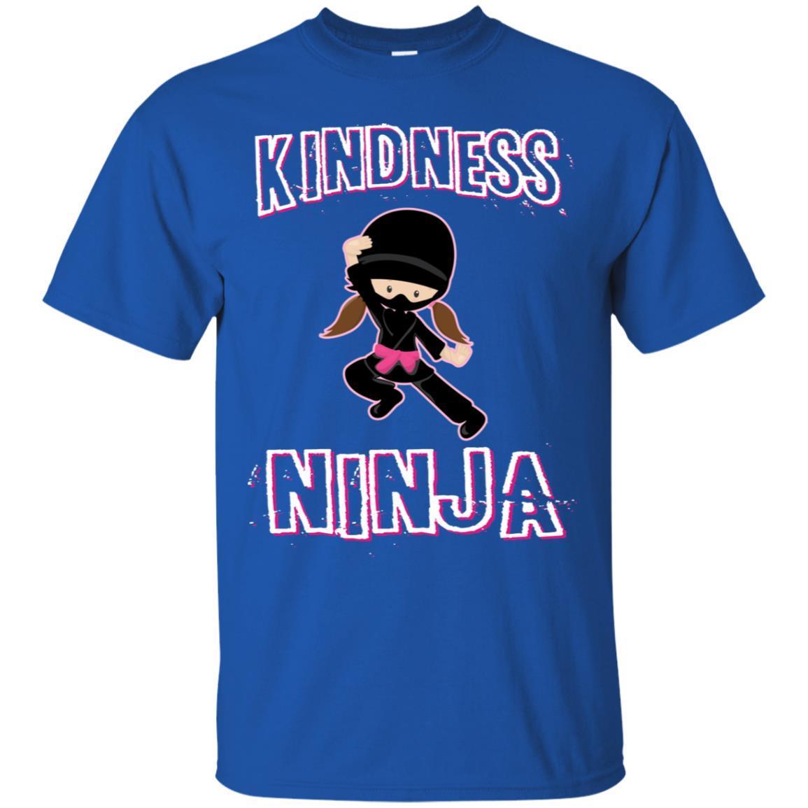Cute Kindness Ninja Girl Anti Bullying Movement Tee Shirt 3 » Cool Gifts for You - Mfamilygift Cute Kindness Ninja Girl Anti Bullying Movement Tee Shirt 3