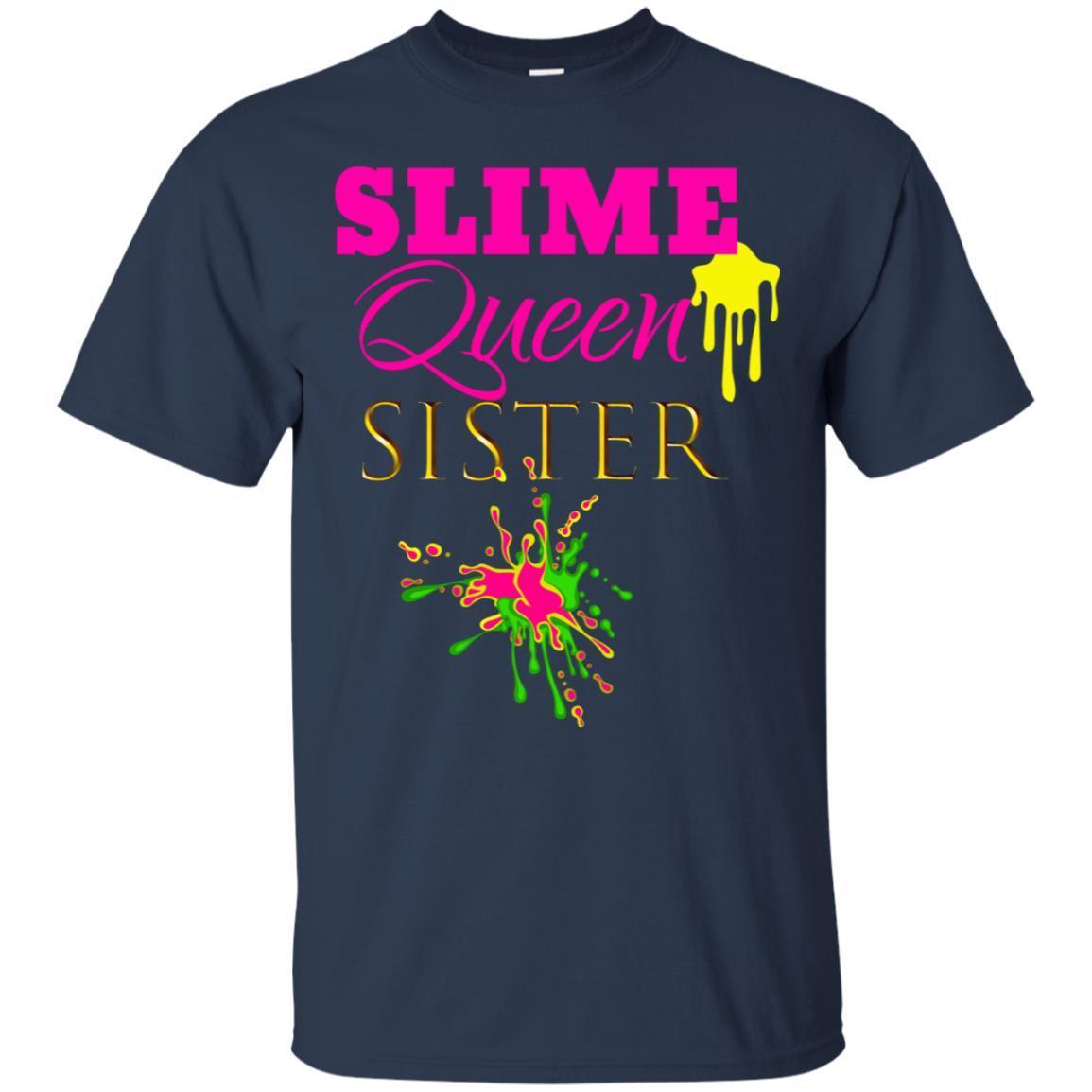 Cute: Slime Queen Sister Birthday Girl Shirt Party Outfit 1 » Cool Gifts for You - Mfamilygift Cute: Slime Queen Sister Birthday Girl Shirt Party Outfit 1