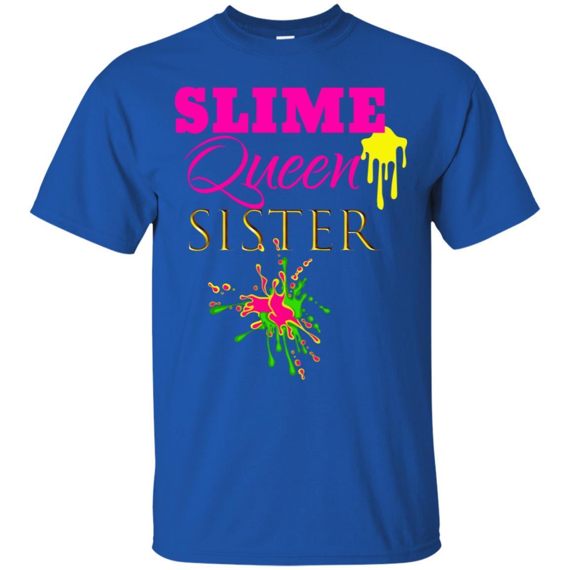 Cute: Slime Queen Sister Birthday Girl Shirt Party Outfit 3 » Cool Gifts for You - Mfamilygift Cute: Slime Queen Sister Birthday Girl Shirt Party Outfit 3