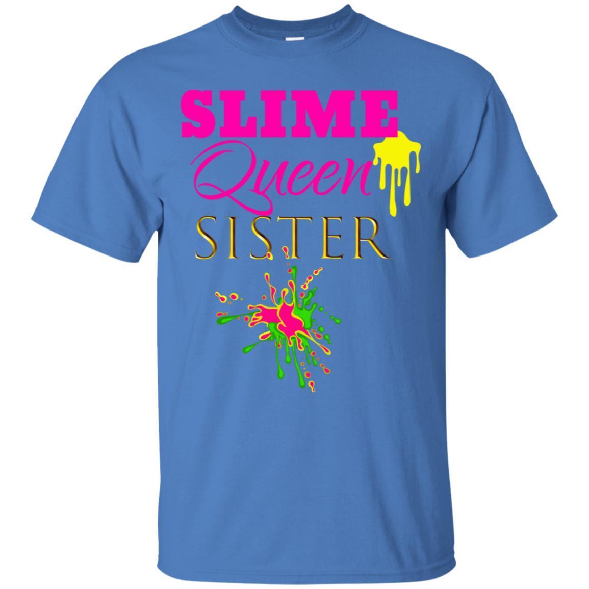 Cute: Slime Queen Sister Birthday Girl Shirt Party Outfit 4 » Cool Gifts for You - Mfamilygift Cute: Slime Queen Sister Birthday Girl Shirt Party Outfit 4