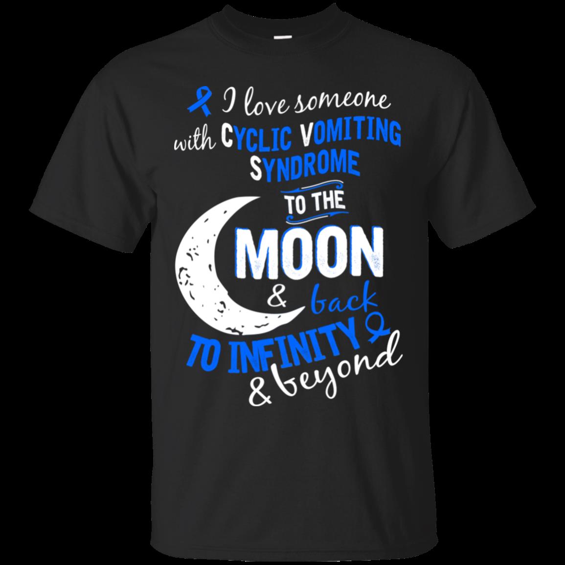 Cyclic Vomiting Syndrome Moon Love Someone Cyclic Vomiting Syndrome To The Moon & Back T Shirt Hoodies Sweatshirt