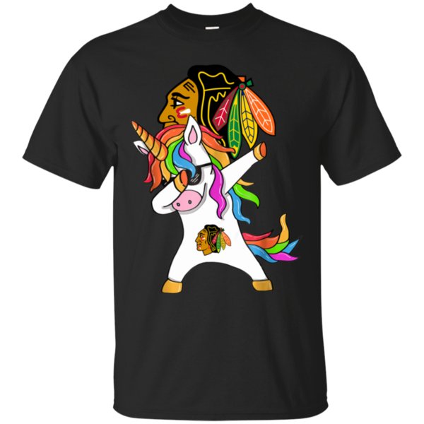 Dabbing Hip Hop Unicorn Dab Chicago Blackhawks Shirt Cotton Shirt Dabbing Hip Hop Unicorn Dab Chicago Blackhawks Shirt Cotton Shirt